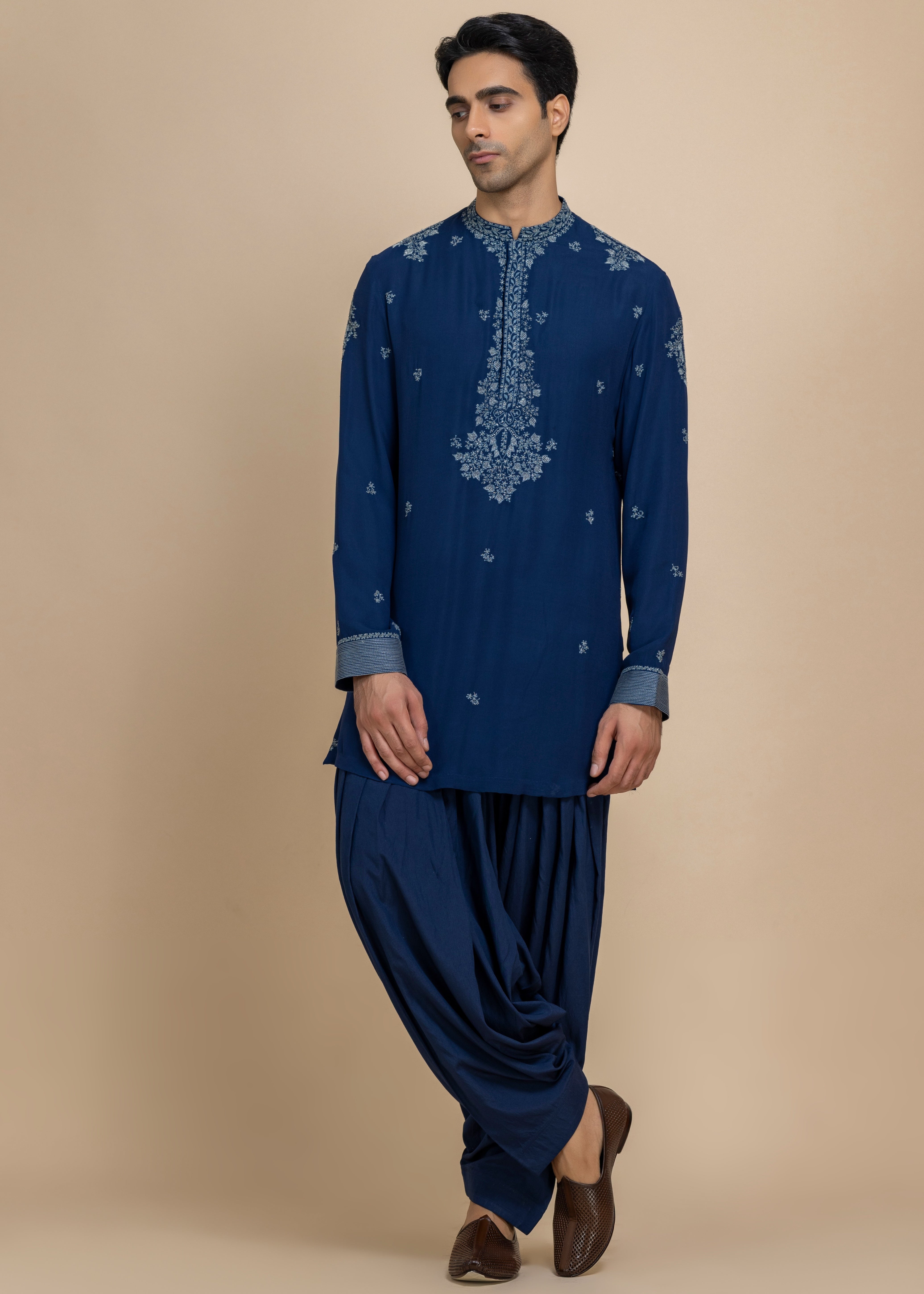Indigo Élan Kurta & Salwar Set