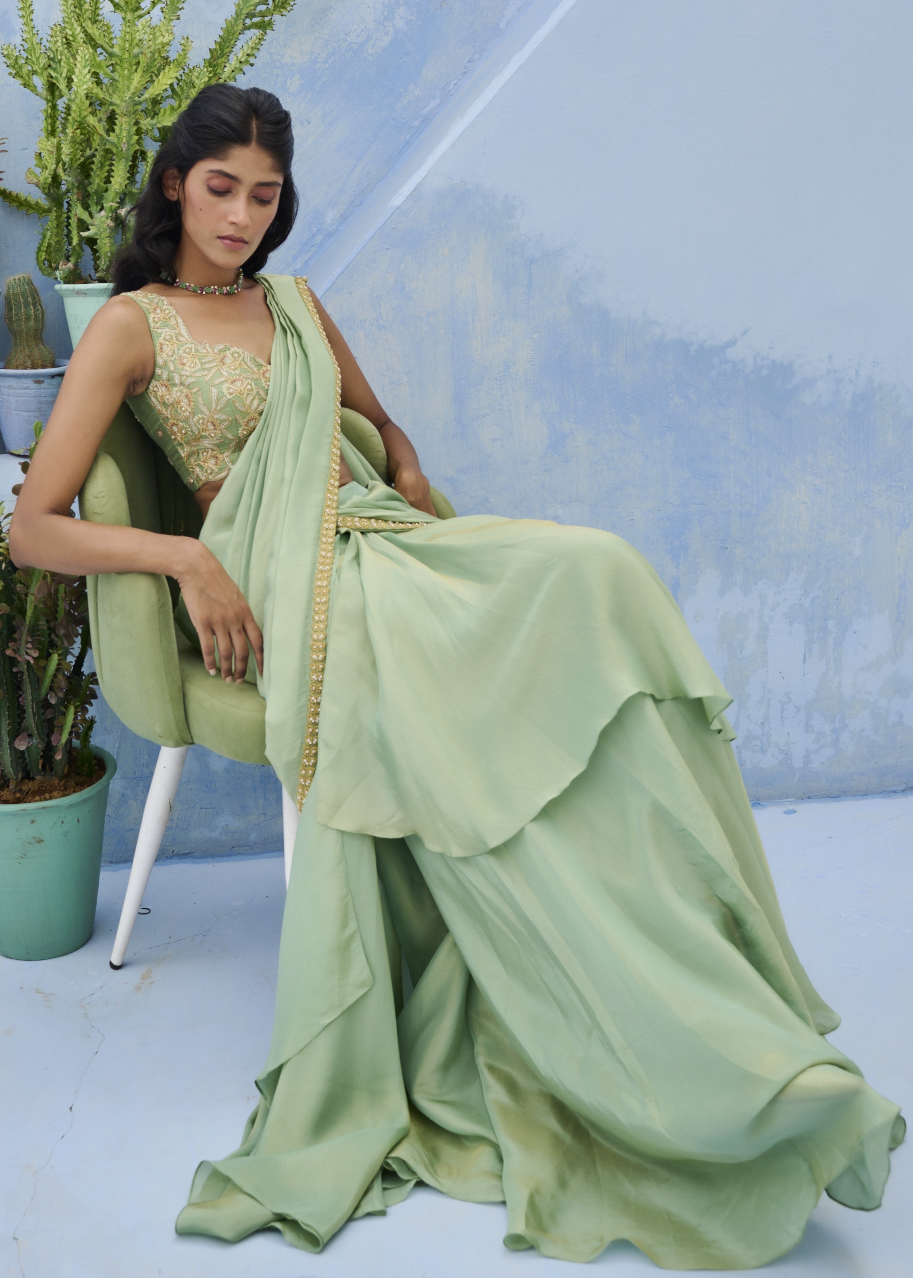 Haseen Pre-drape Sari