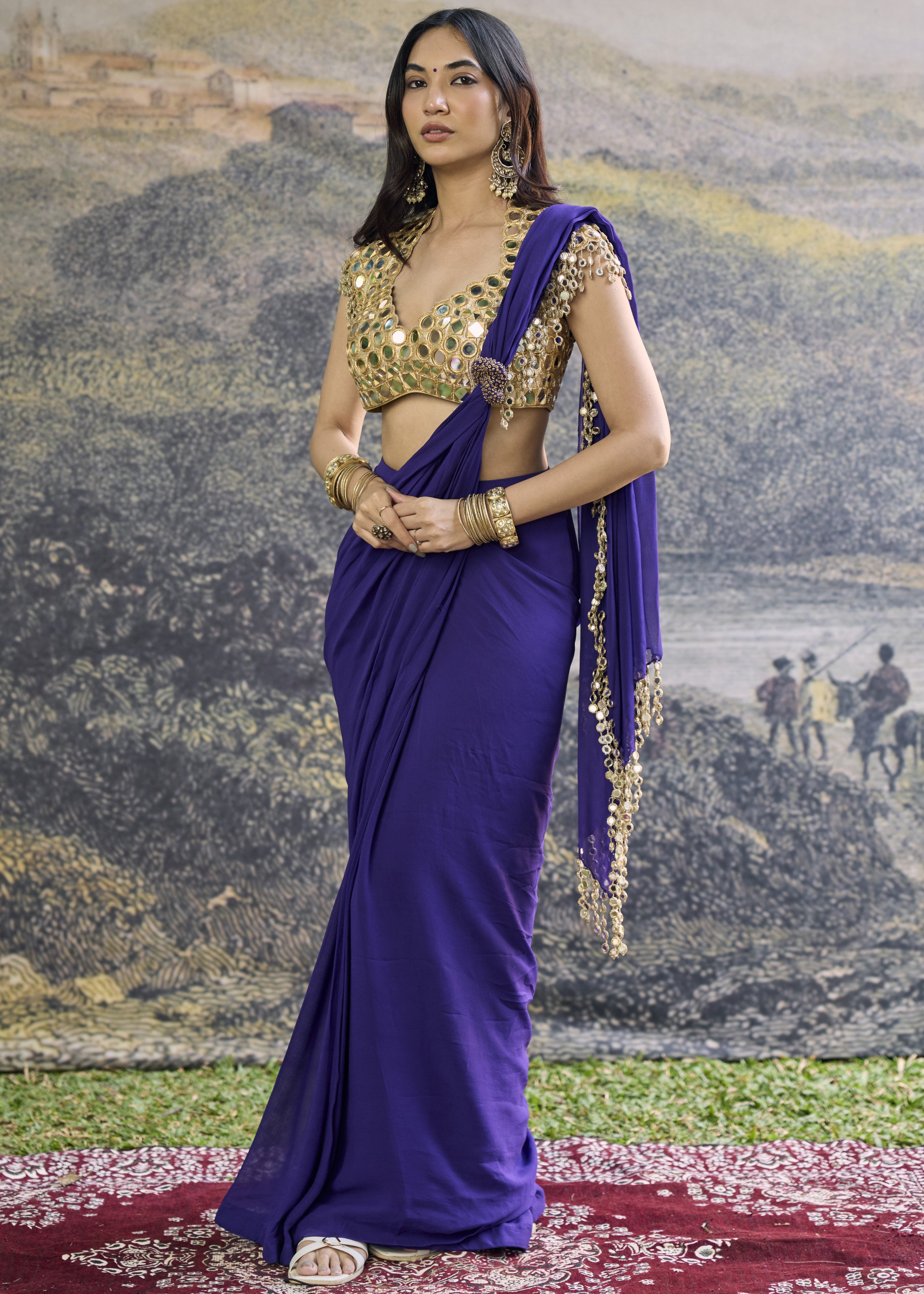 Ruhani Sari Set