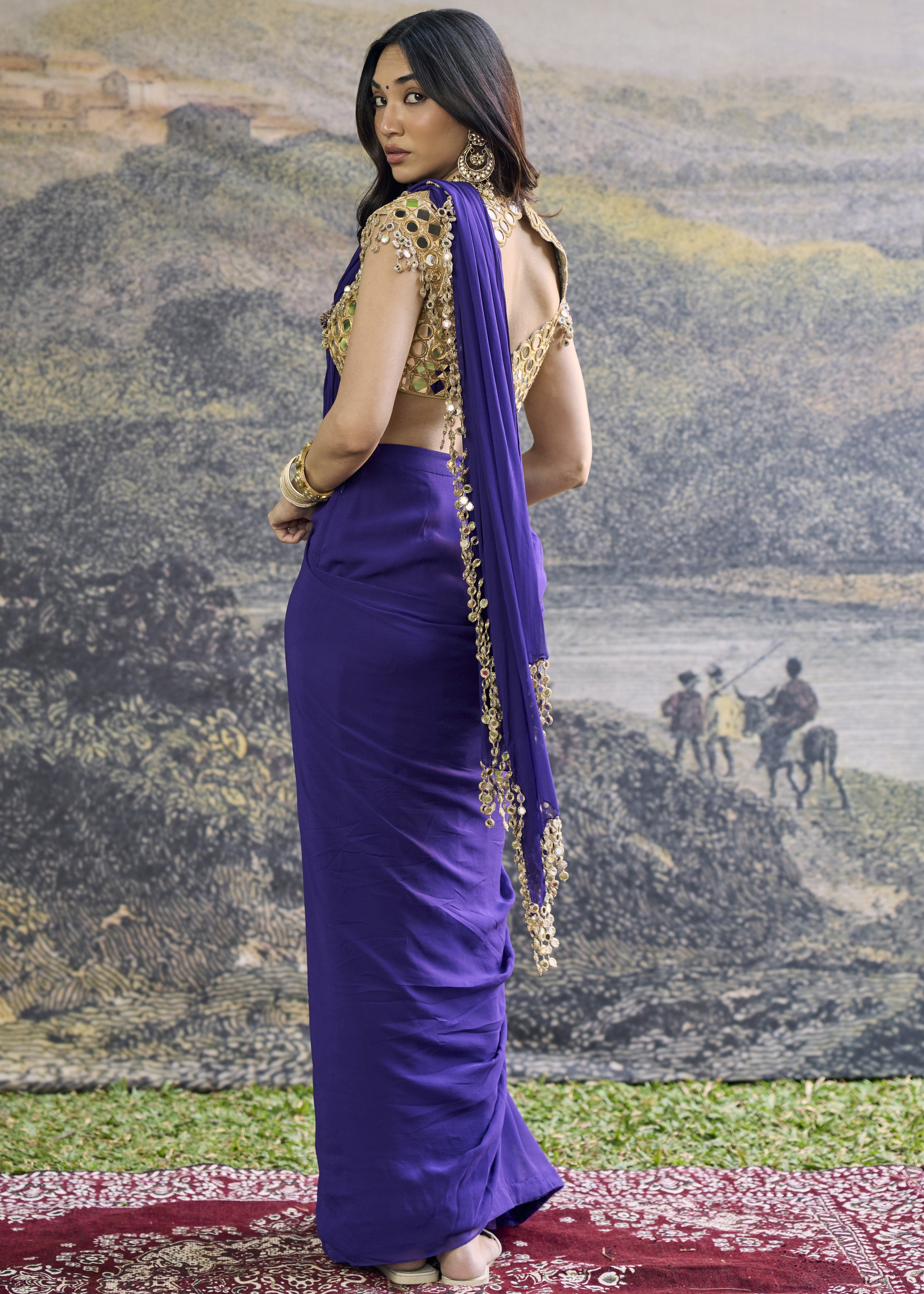 Ruhani Sari Set