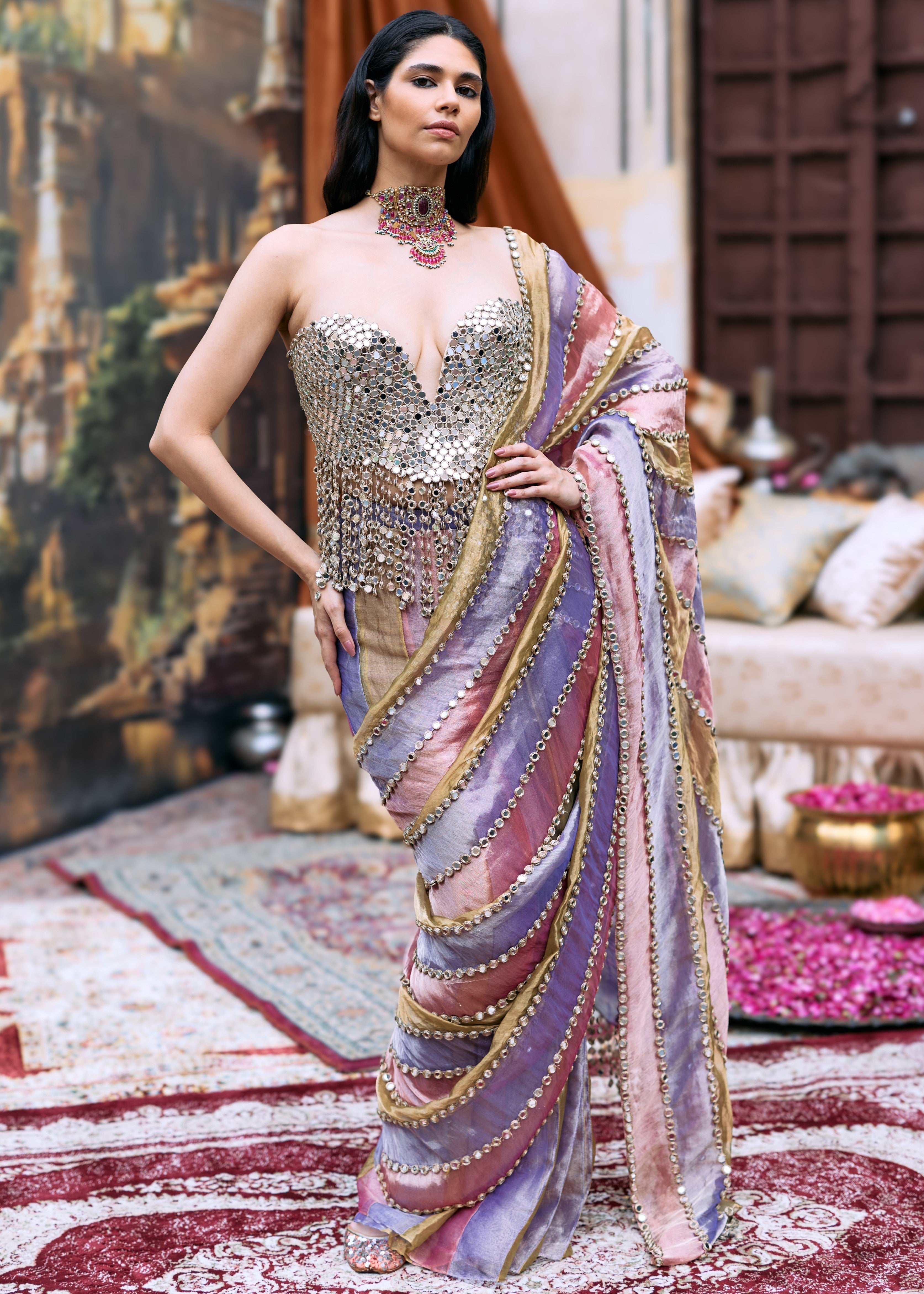 Rangmala Sari Set- B