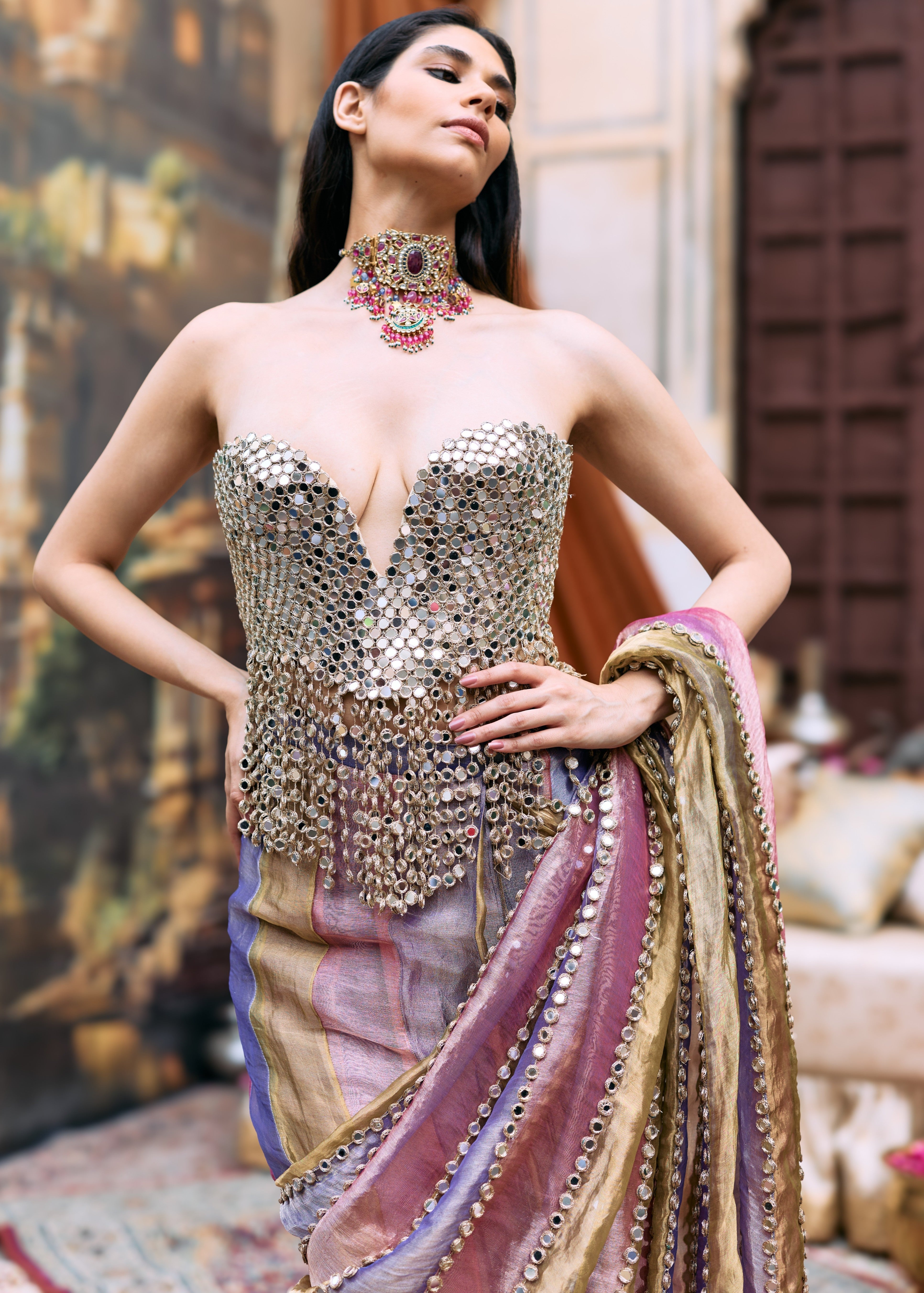 Rangmala Sari Set- B