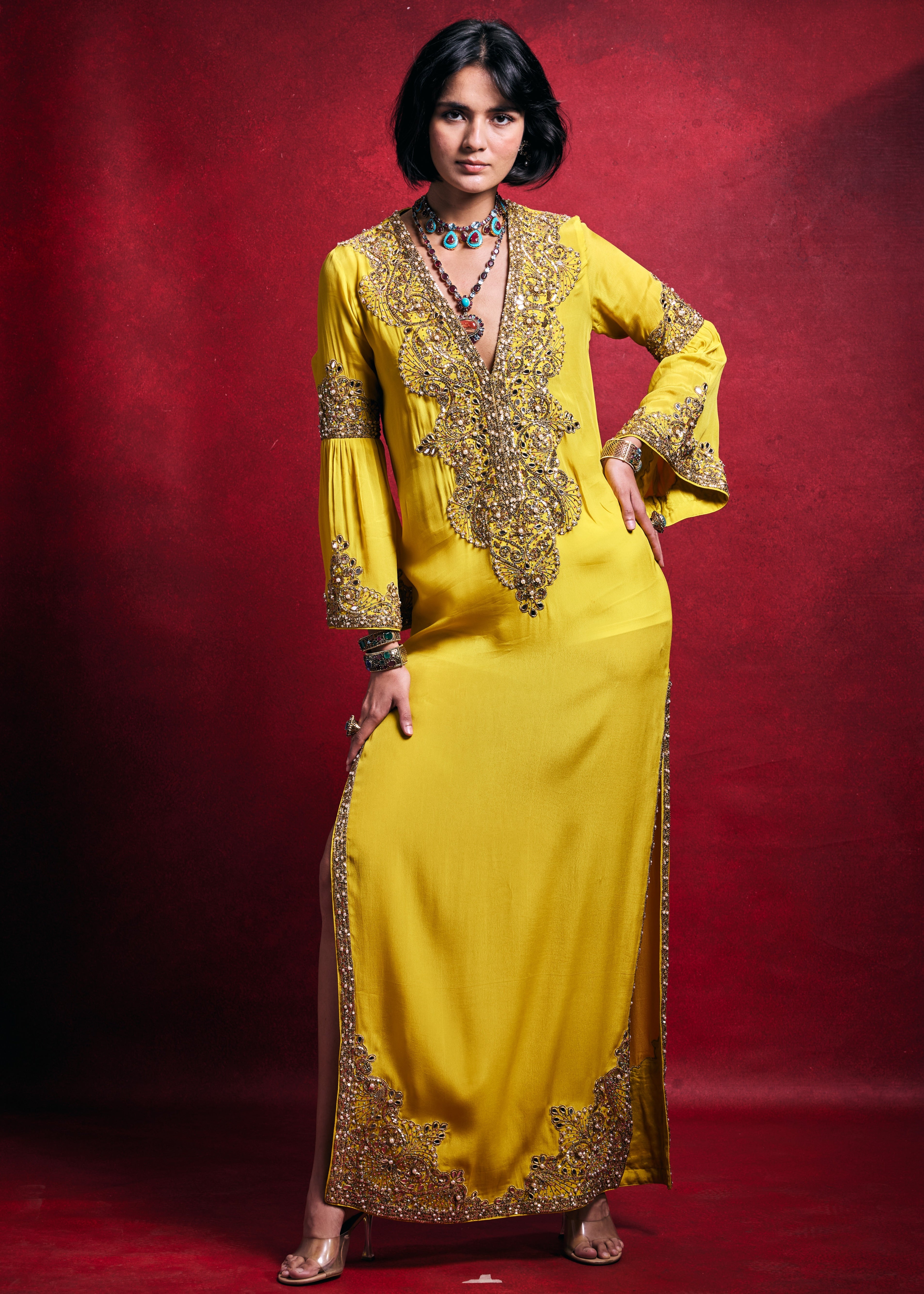 Yellow Kaftan