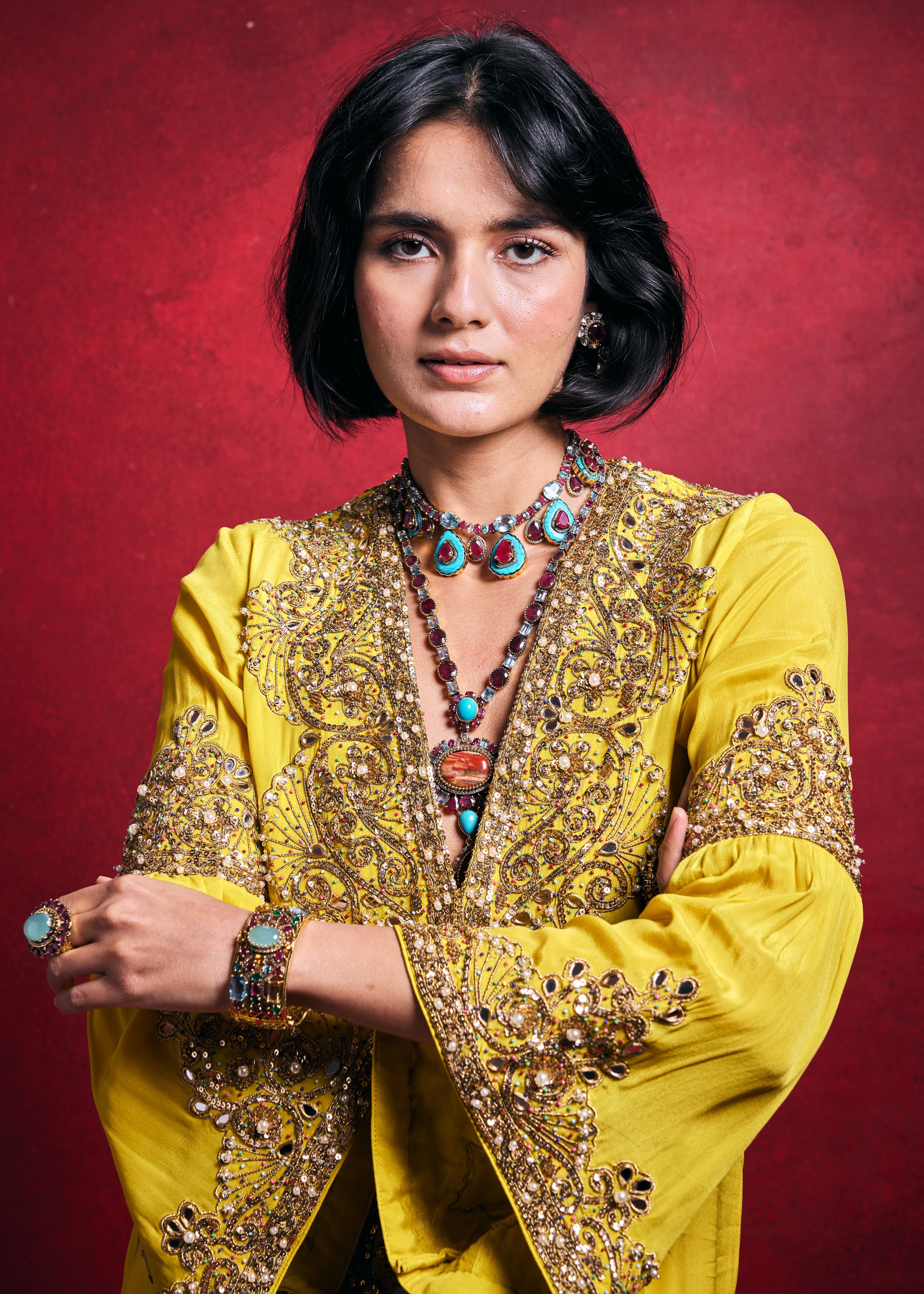 Yellow Kaftan