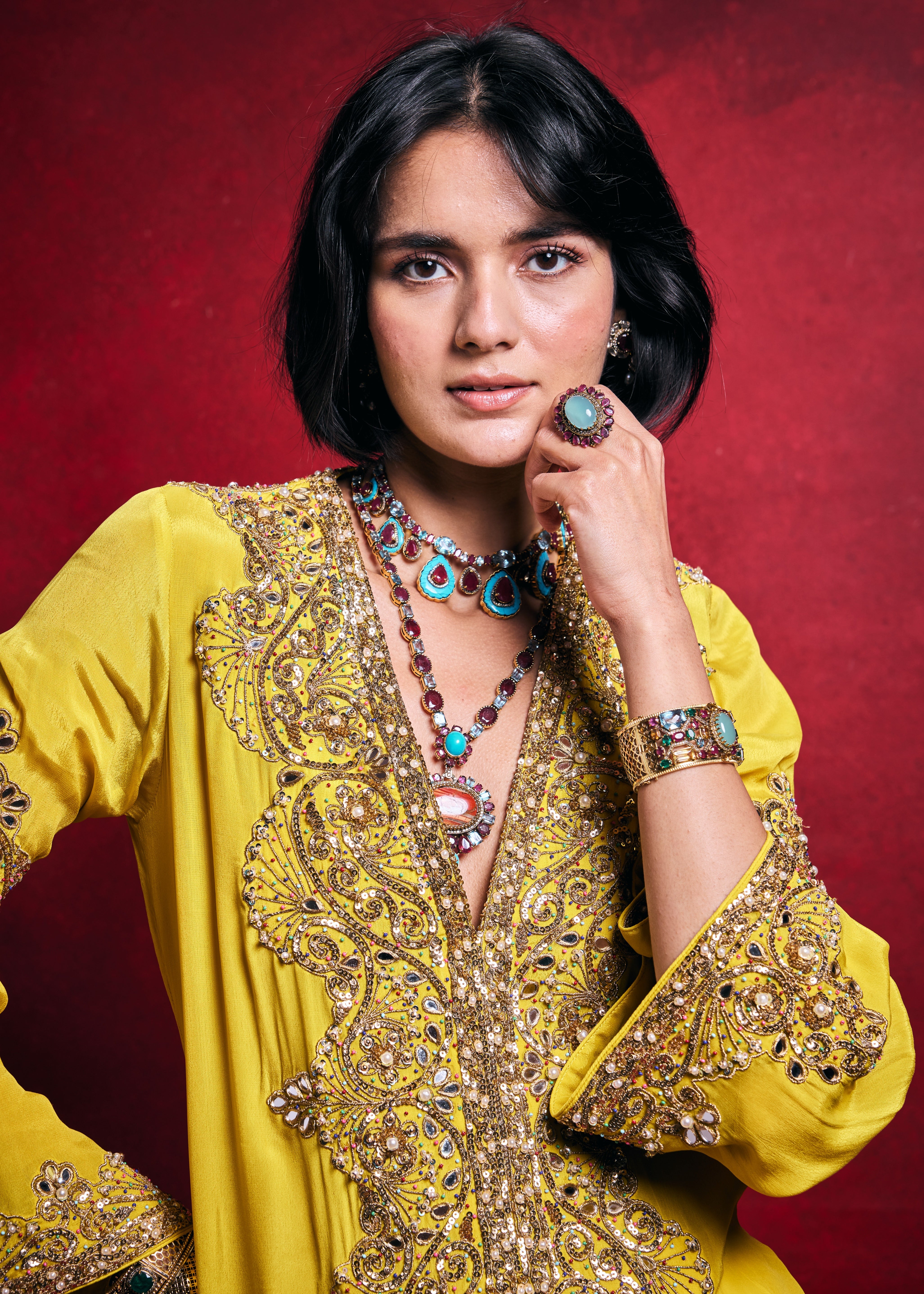 Yellow Kaftan