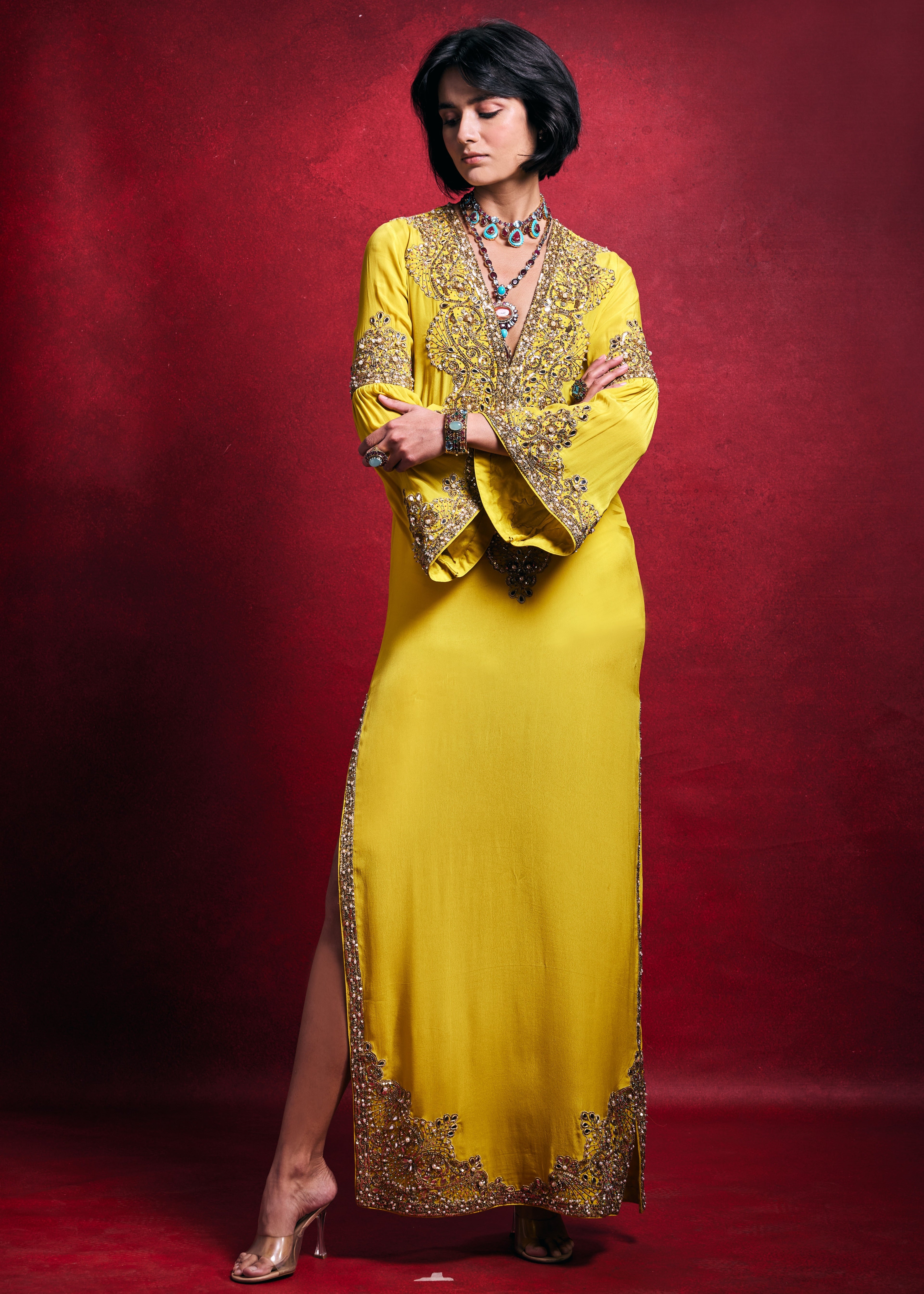 Yellow Kaftan
