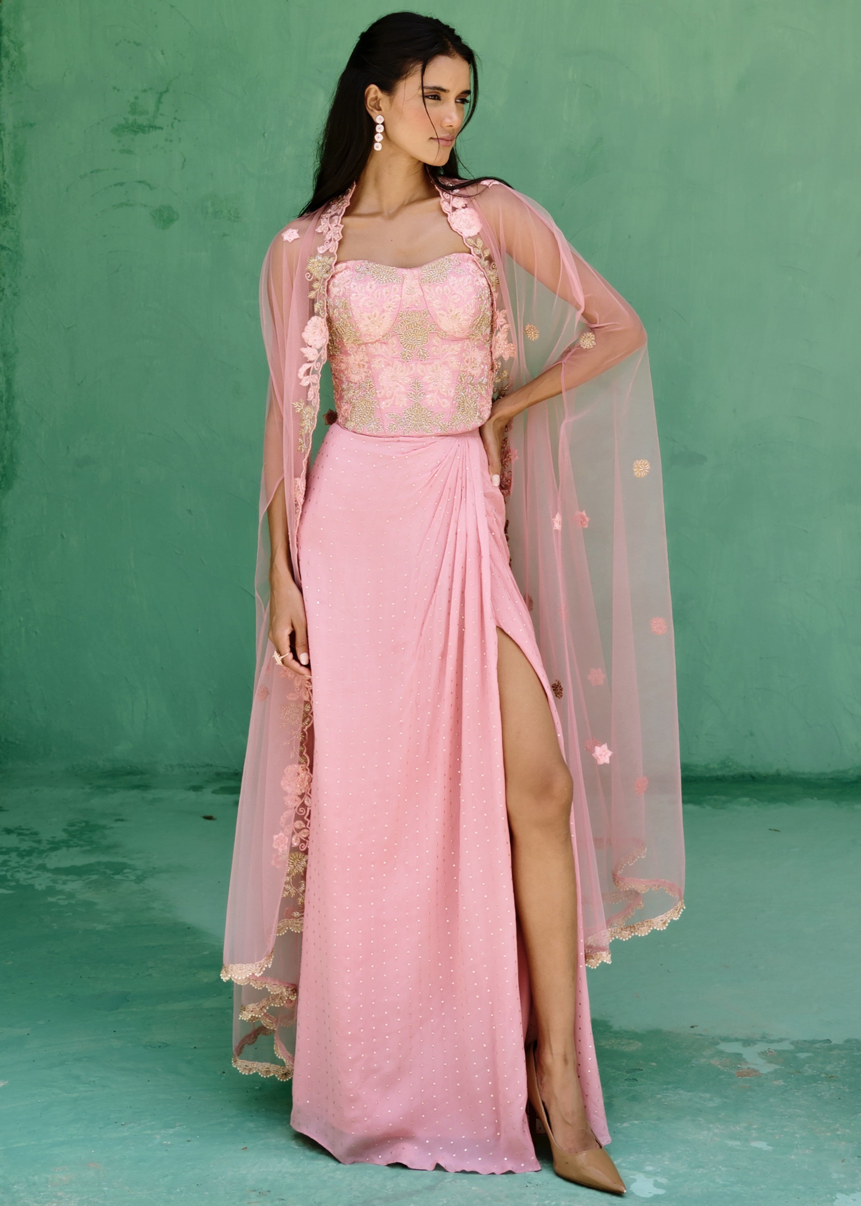 Esita Cape Skirt