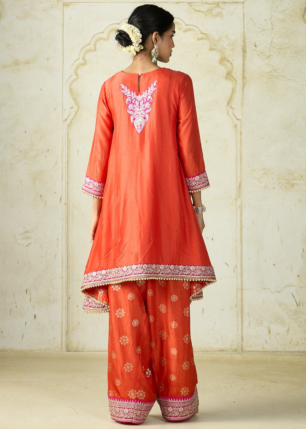 Orange Nadia Farshi Set