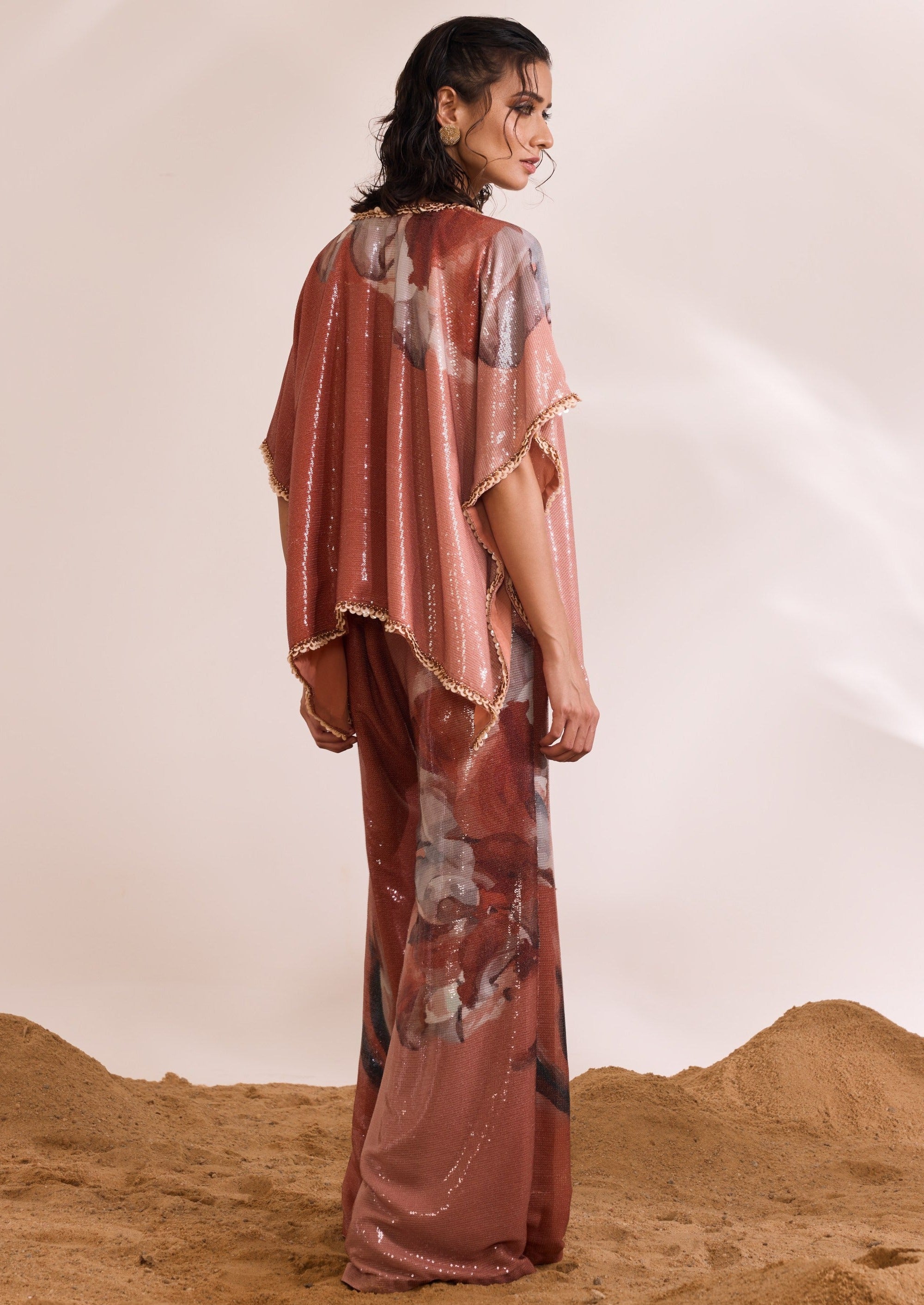 Rust Inara Kaftan Set