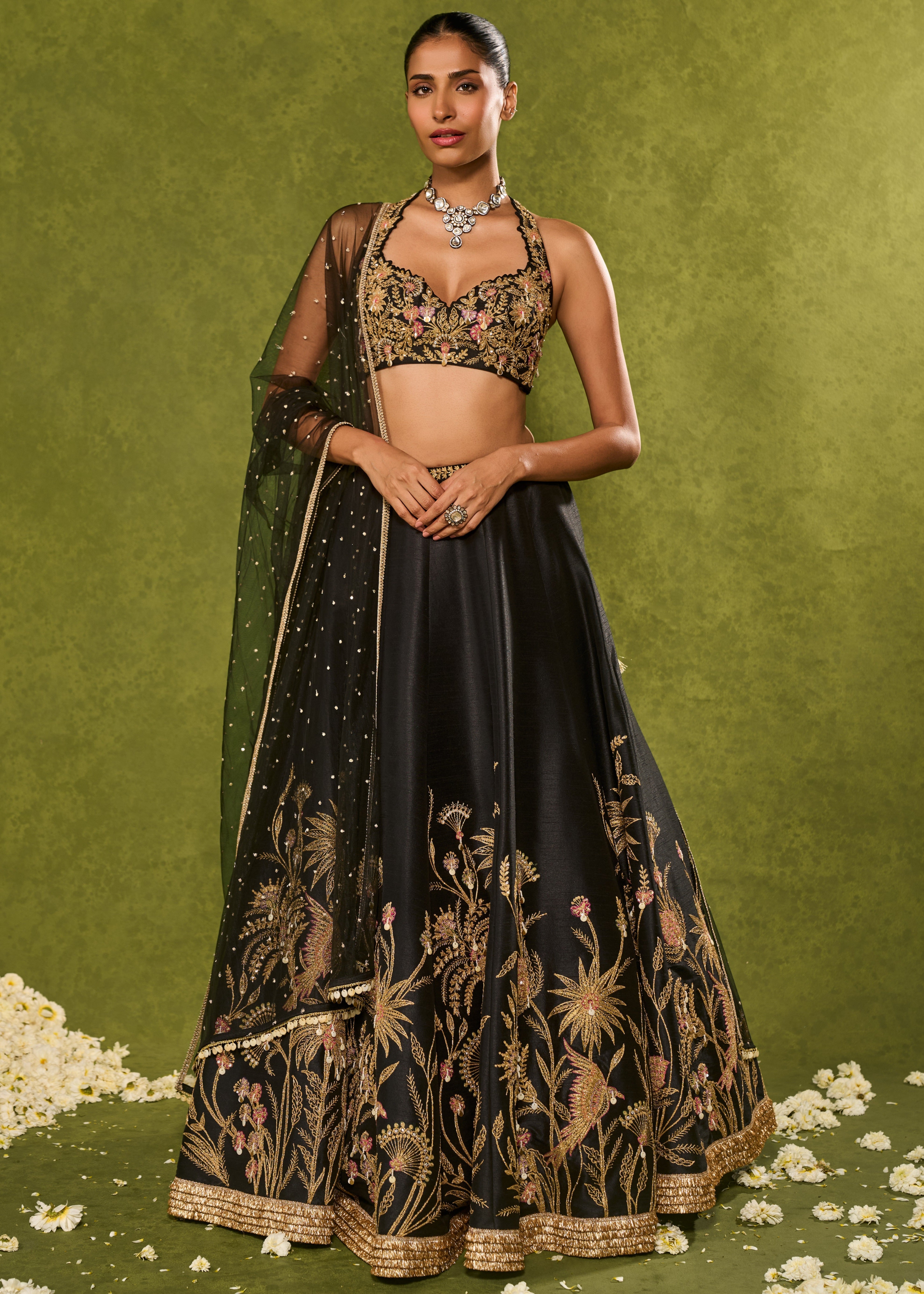 Huda Lehenga