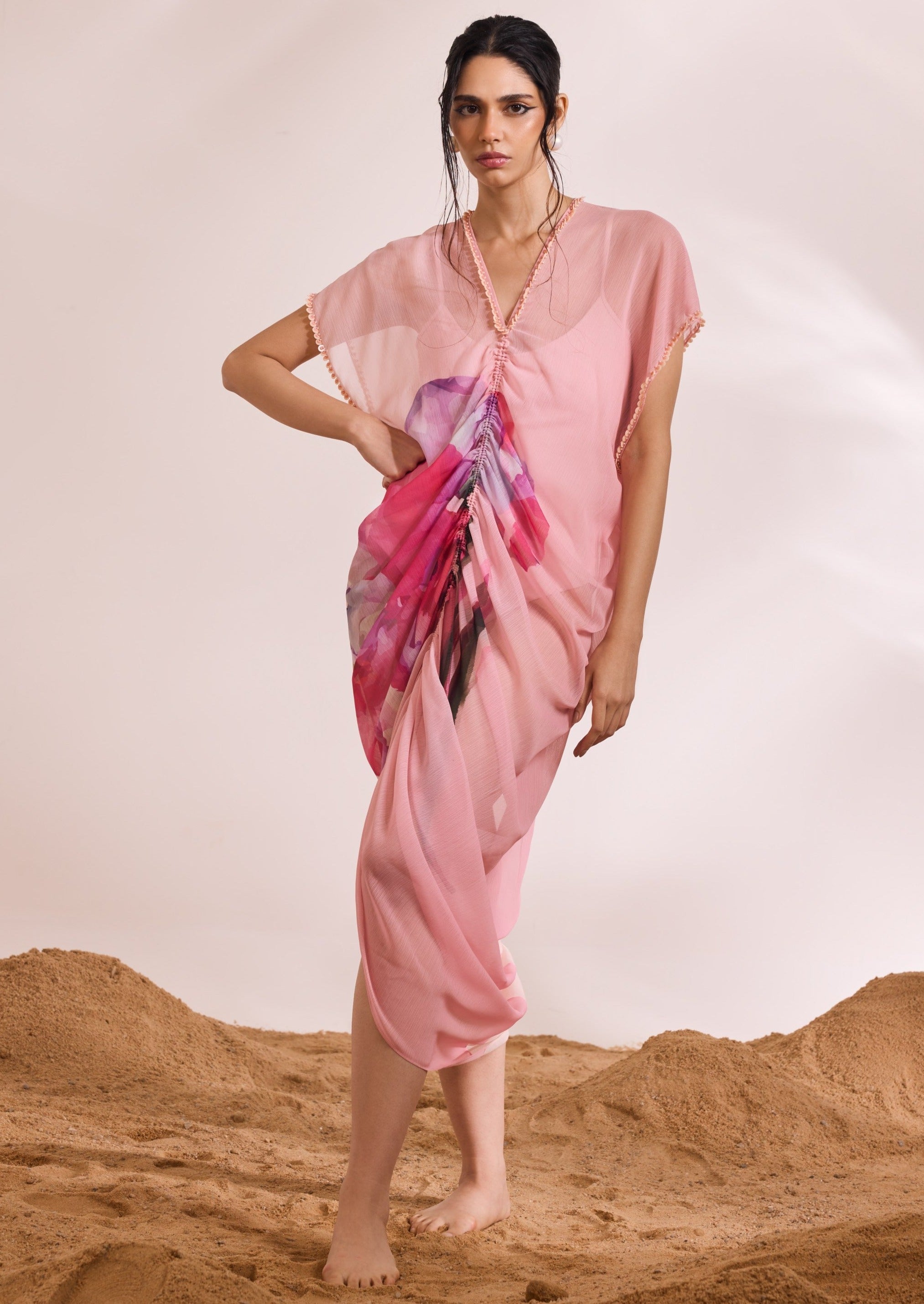 Pink Isadora Kaftan