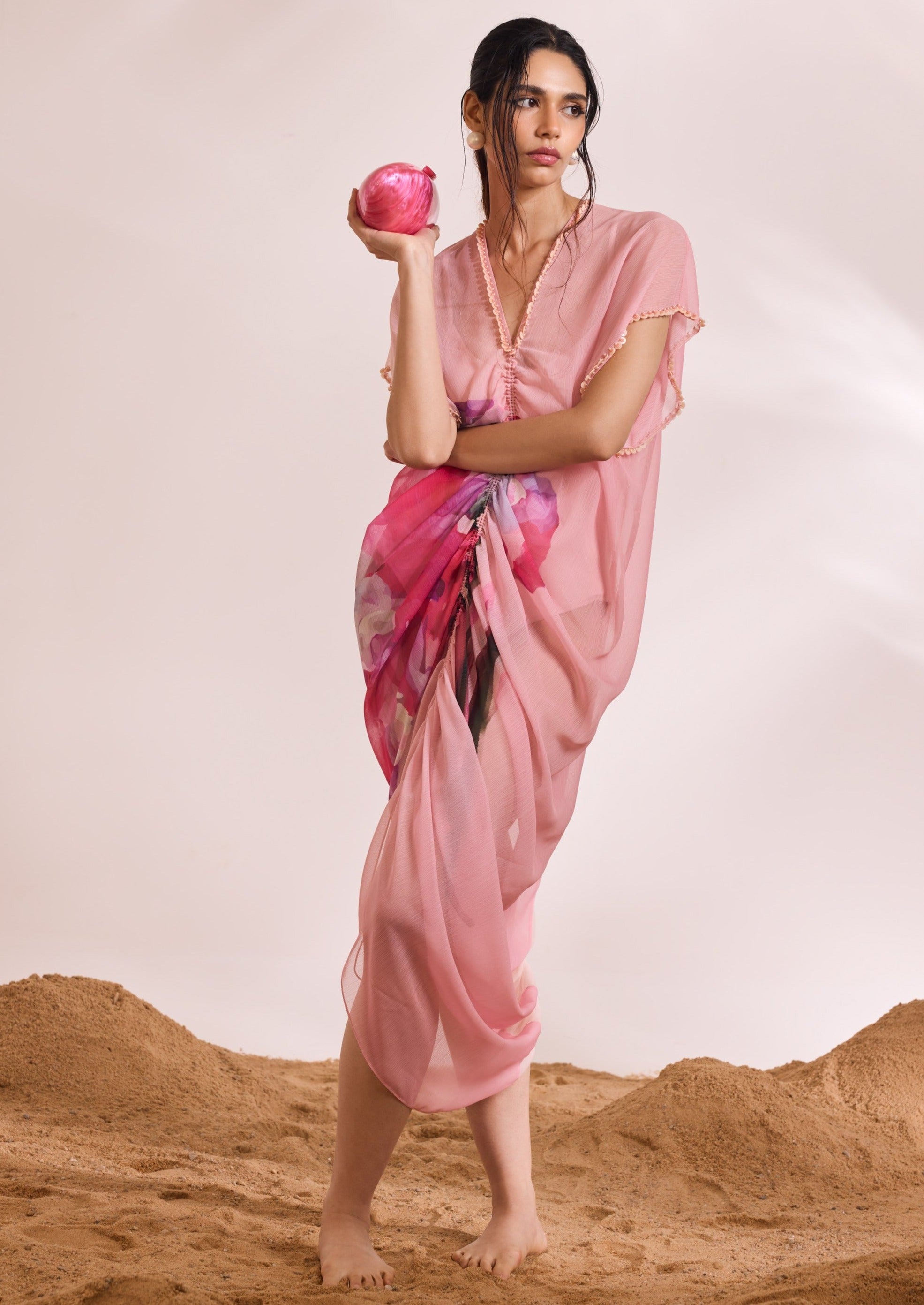 Pink Isadora Kaftan