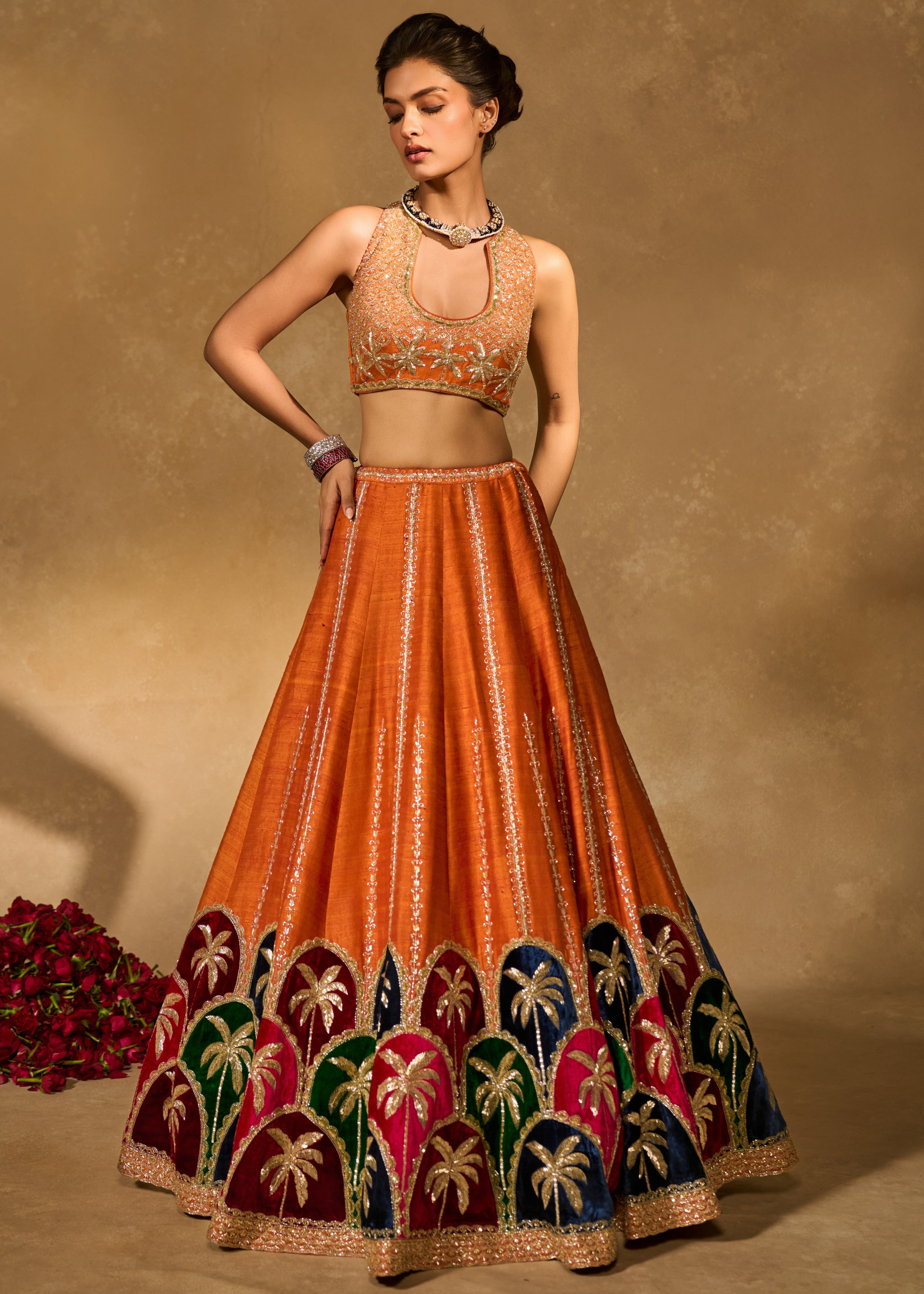 Maple Lehenga