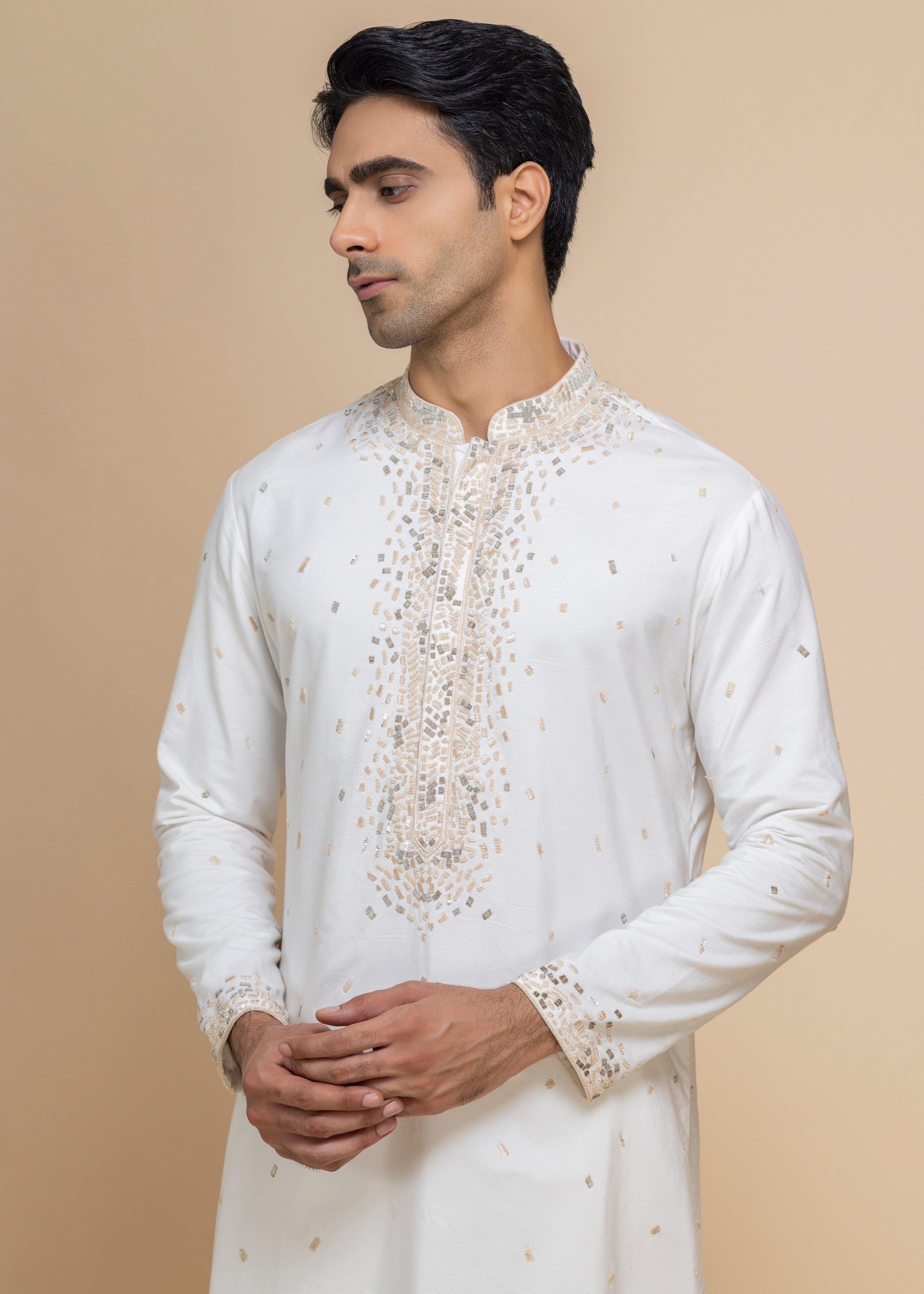 Oyster Kurta & Pant Set