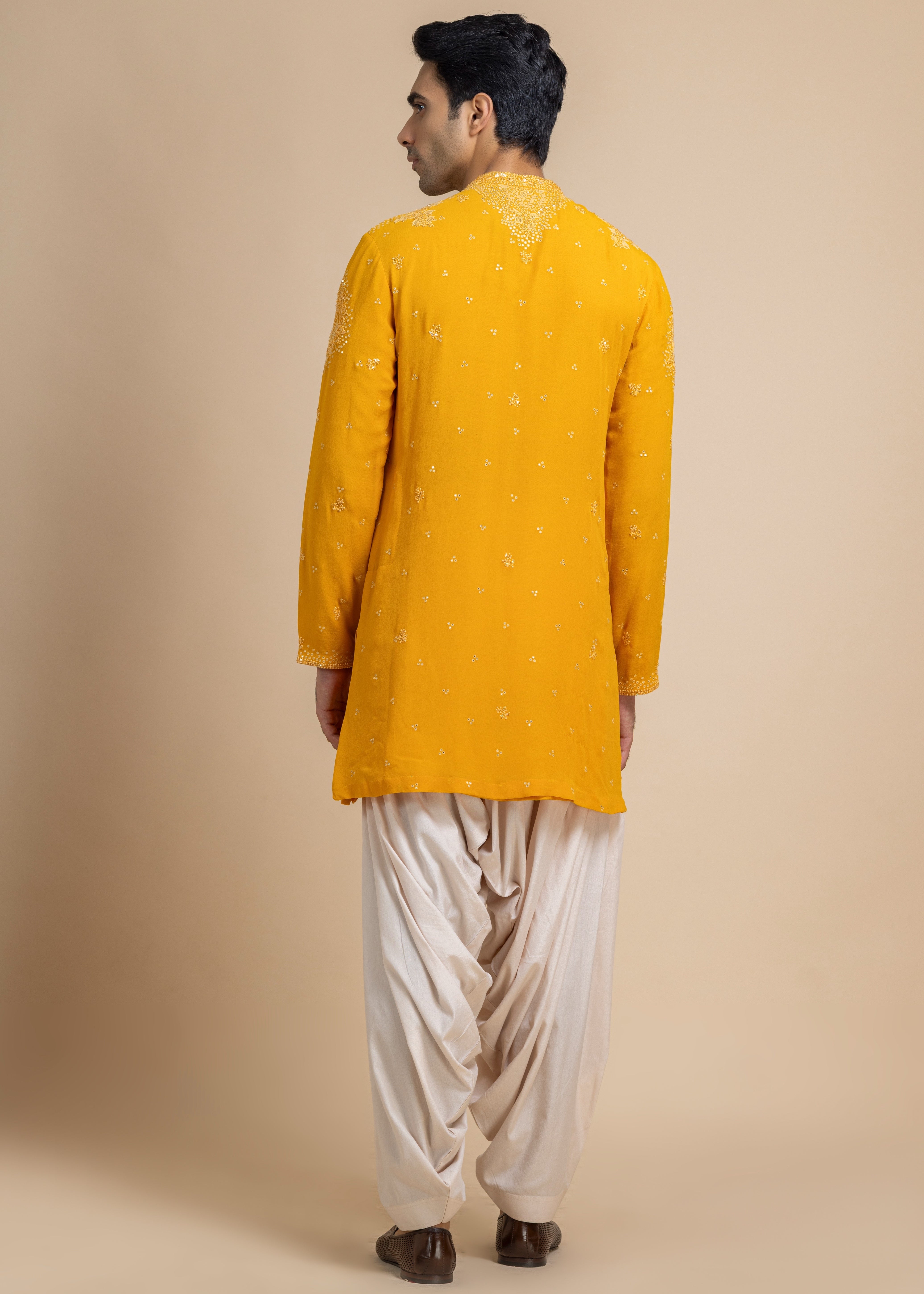 Amber Glow Kurta & Salwar Set