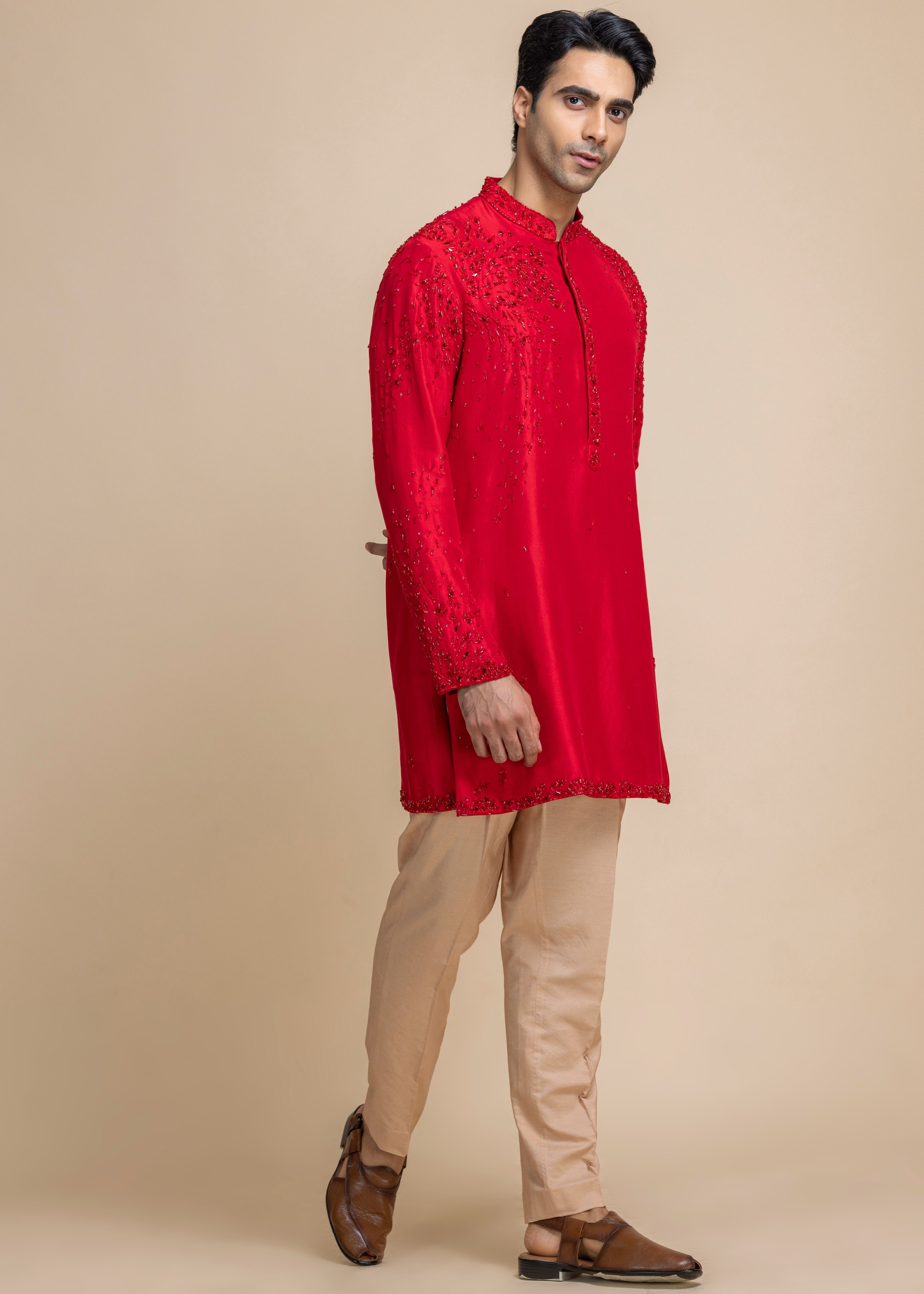 Ruby Drift Kurta & Pant Set
