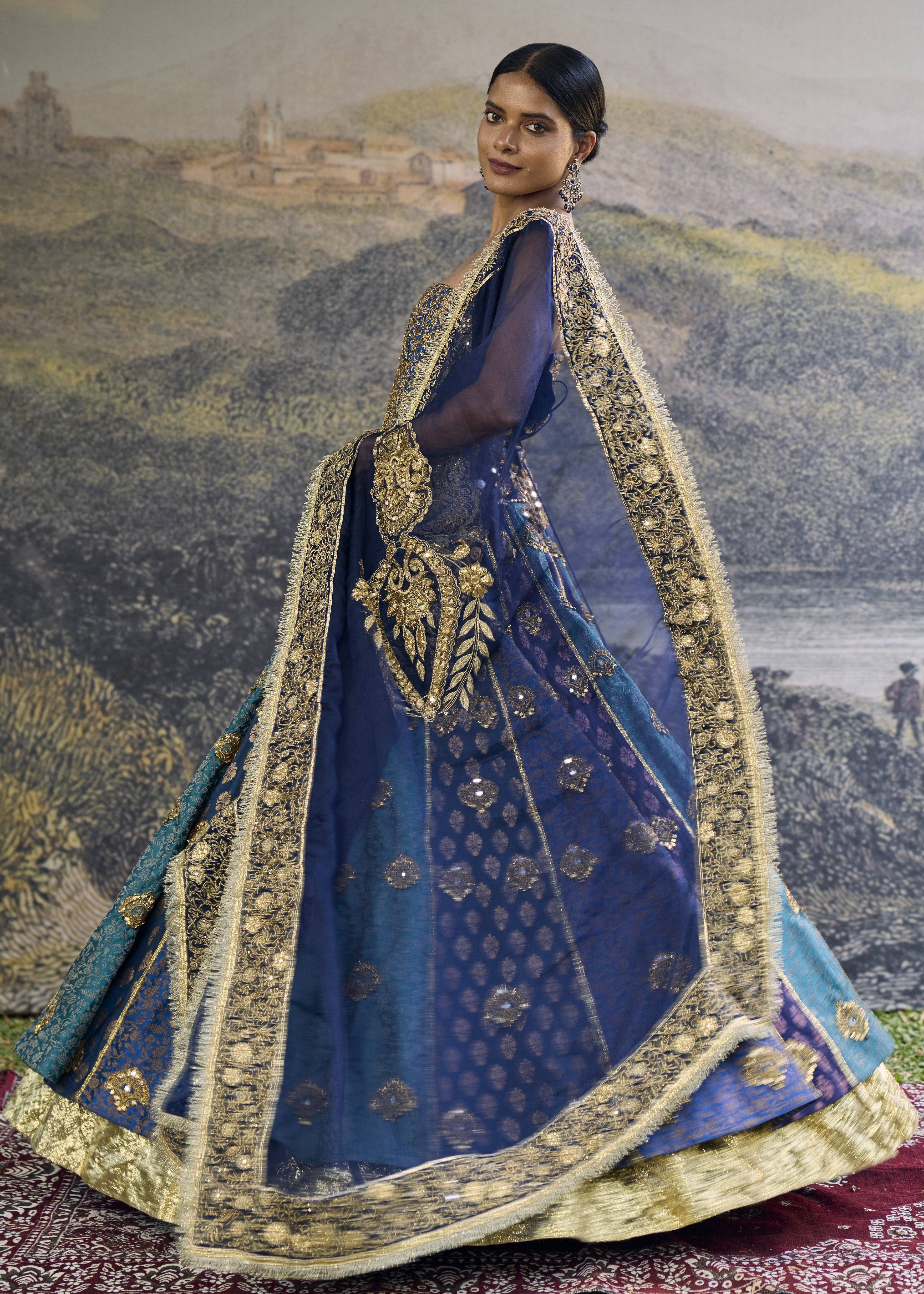 Neelratna Brocade Lehenga Set