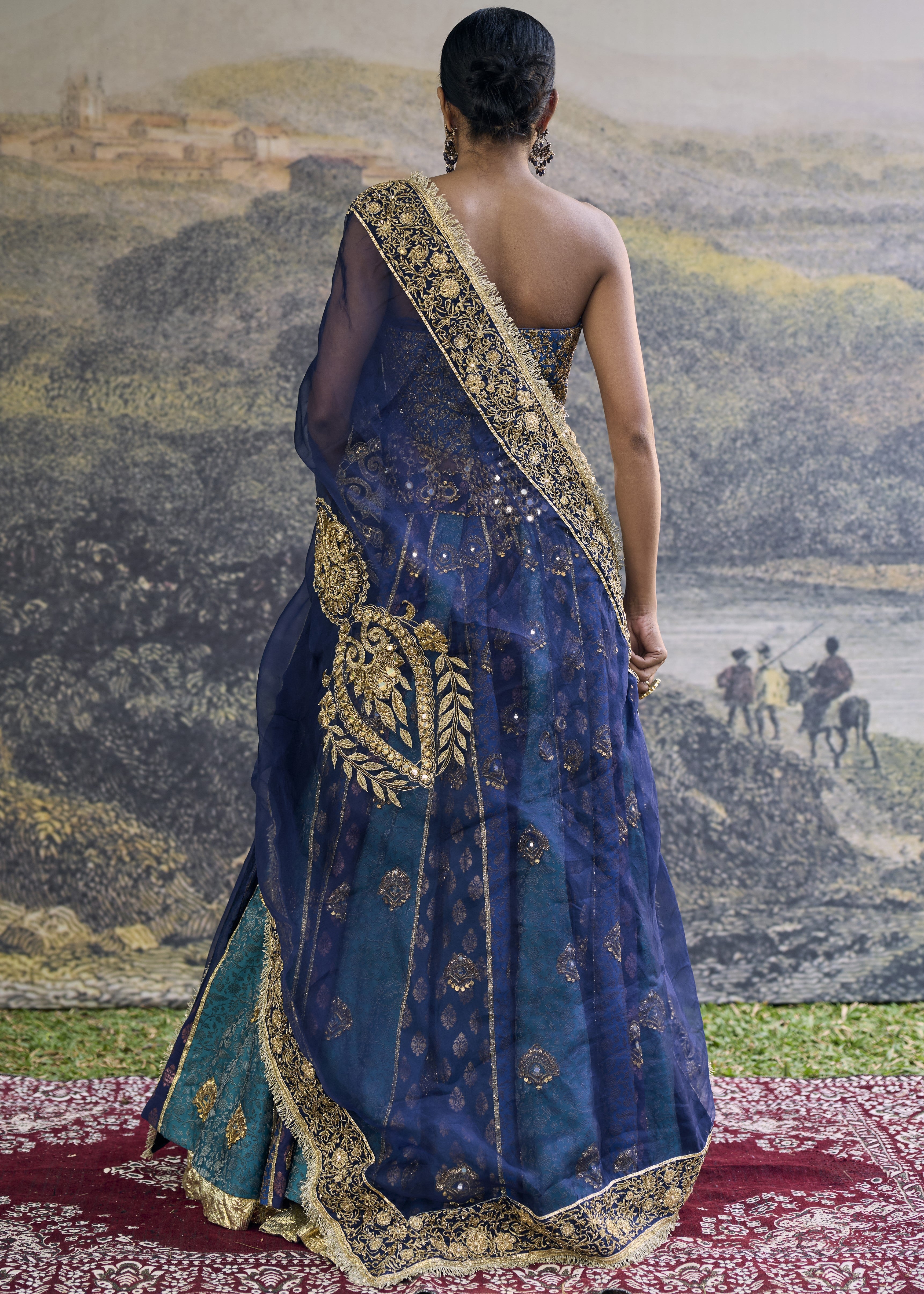 Neelratna Brocade Lehenga Set