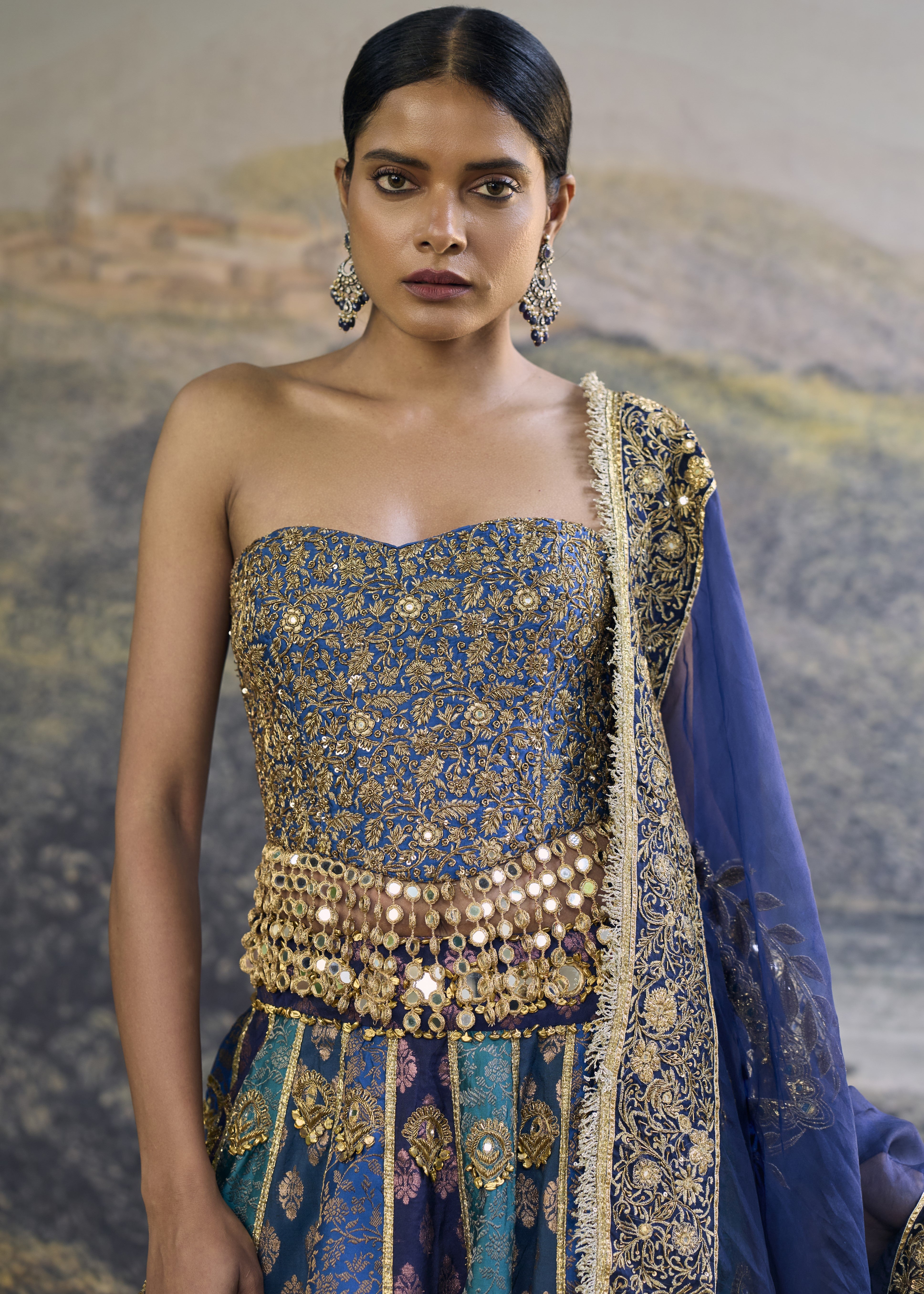 Neelratna Brocade Lehenga Set