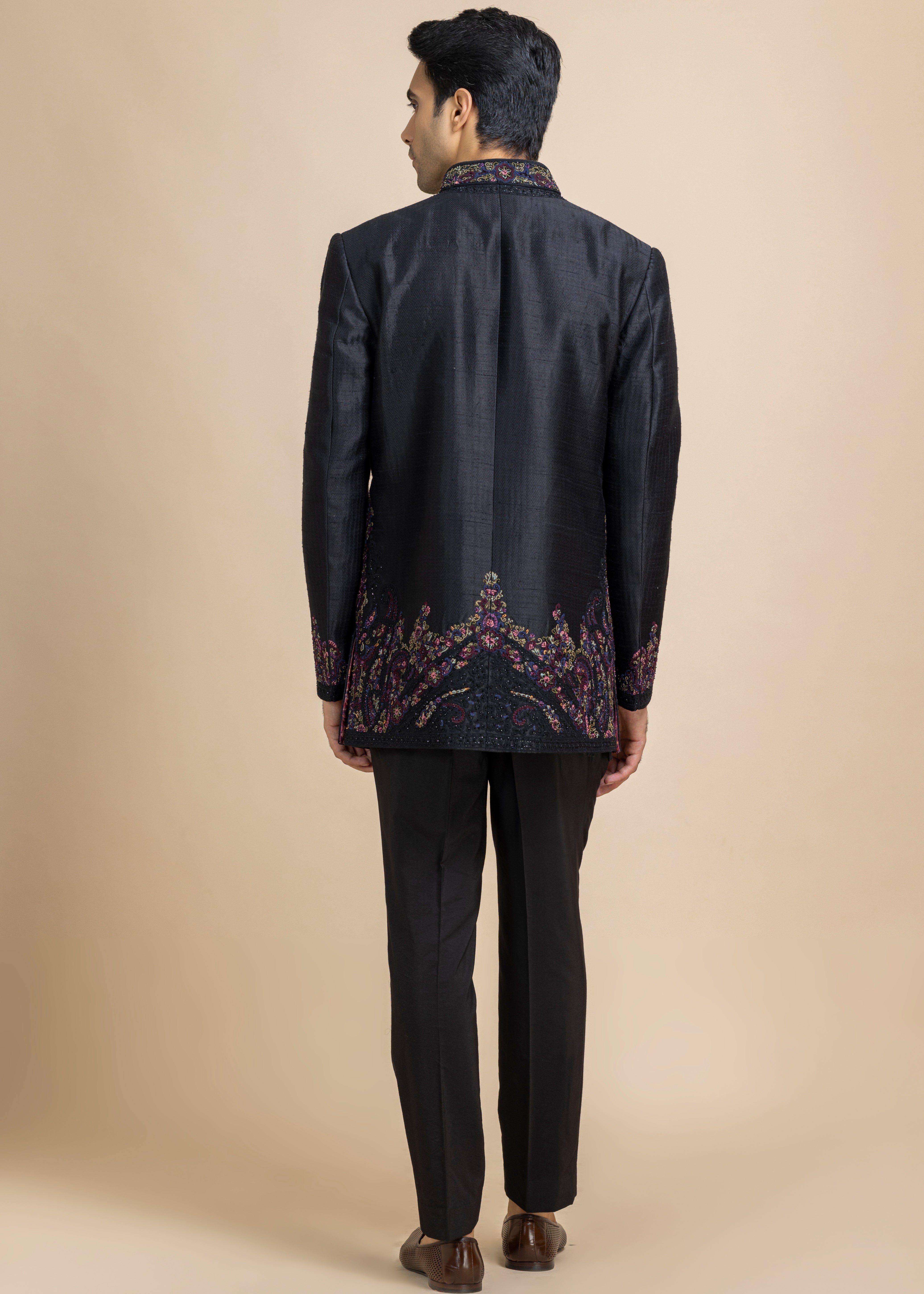 Evara Open Jacket & Kurta-pant Set