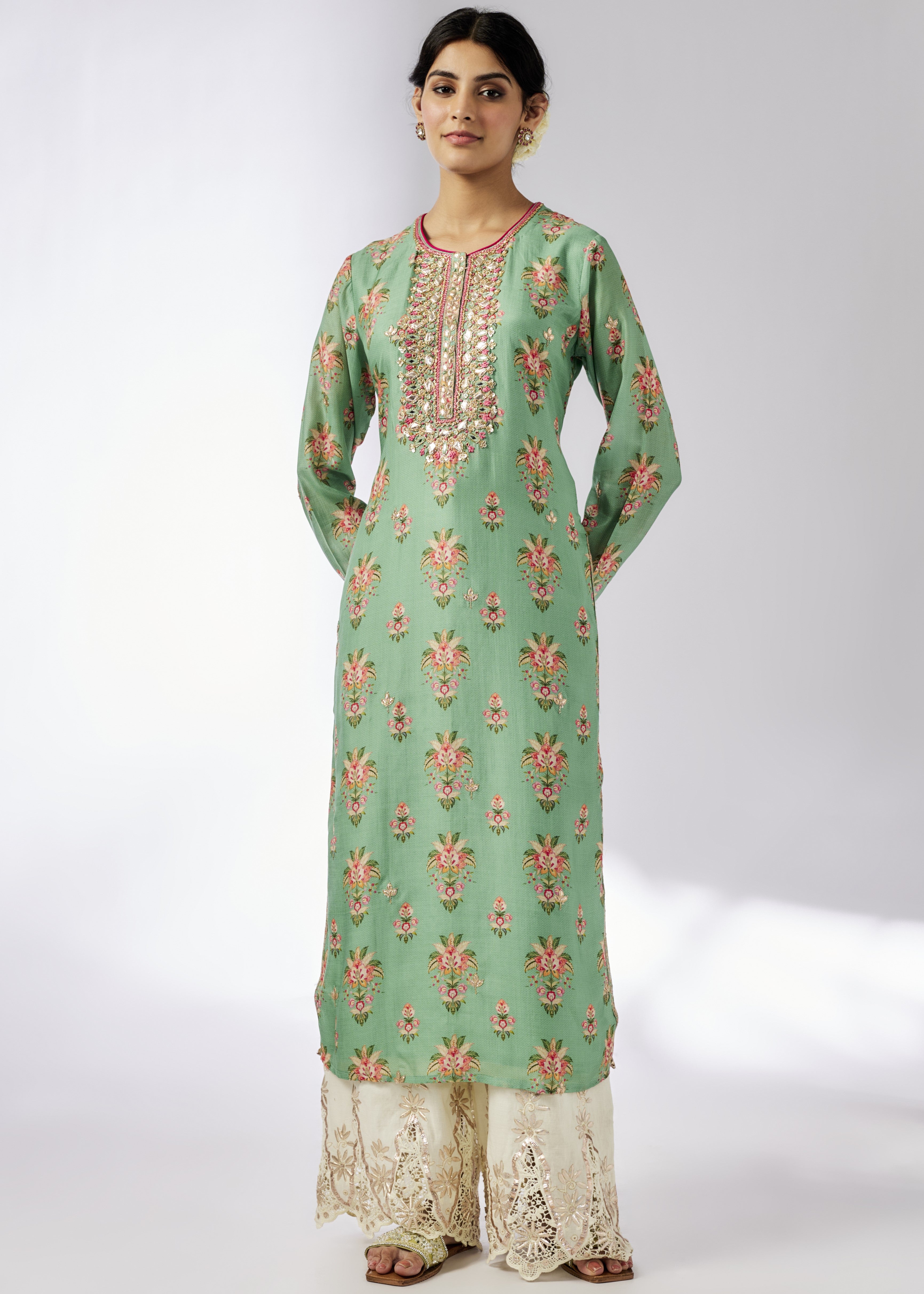 Mint Dhara Tunic