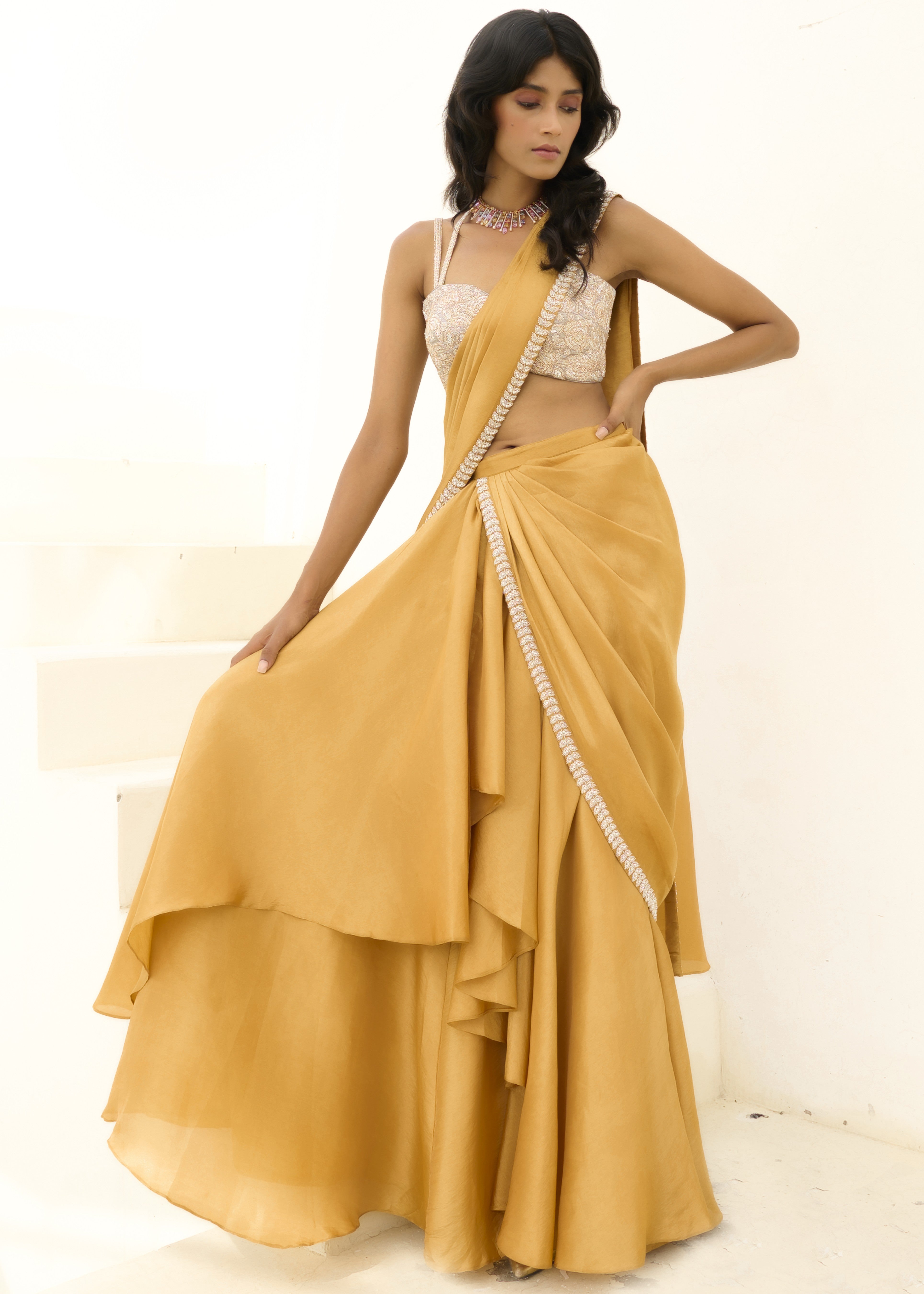 Manya Pre-drape Sari