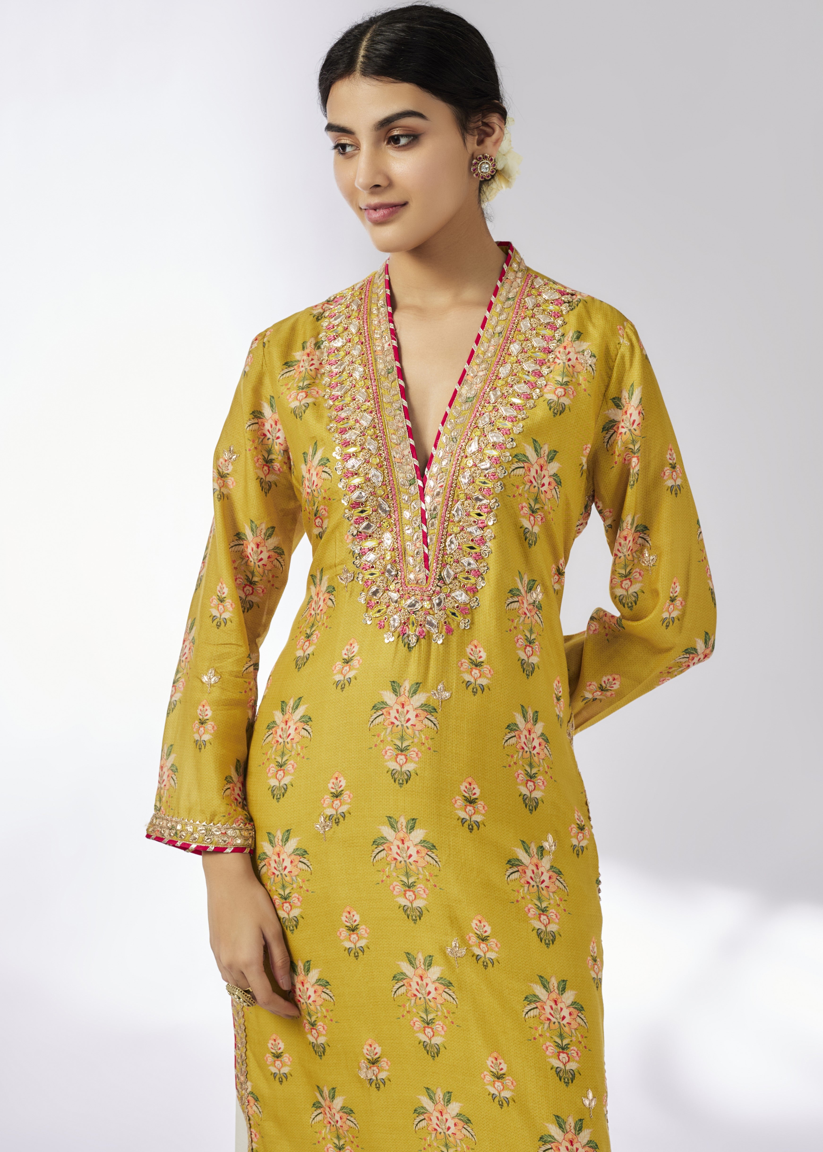 Mustard Gargi Tunic