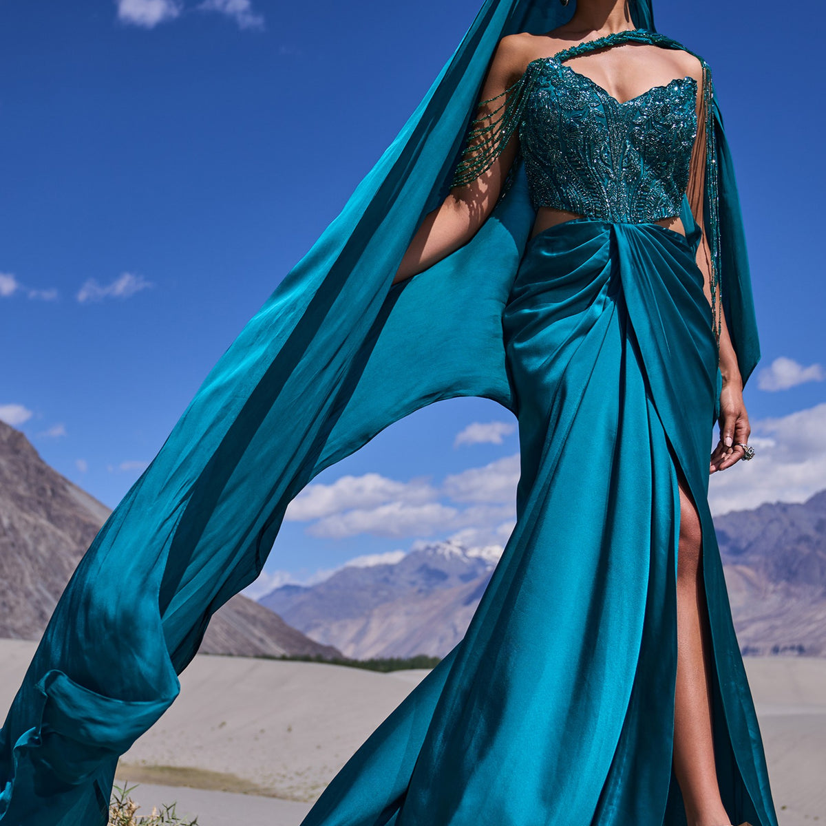 peacock green colour dress Anarkali Color Dress Peacock Green Color Dress Shop while the lace Elegant Beaded Peacock Green Evening