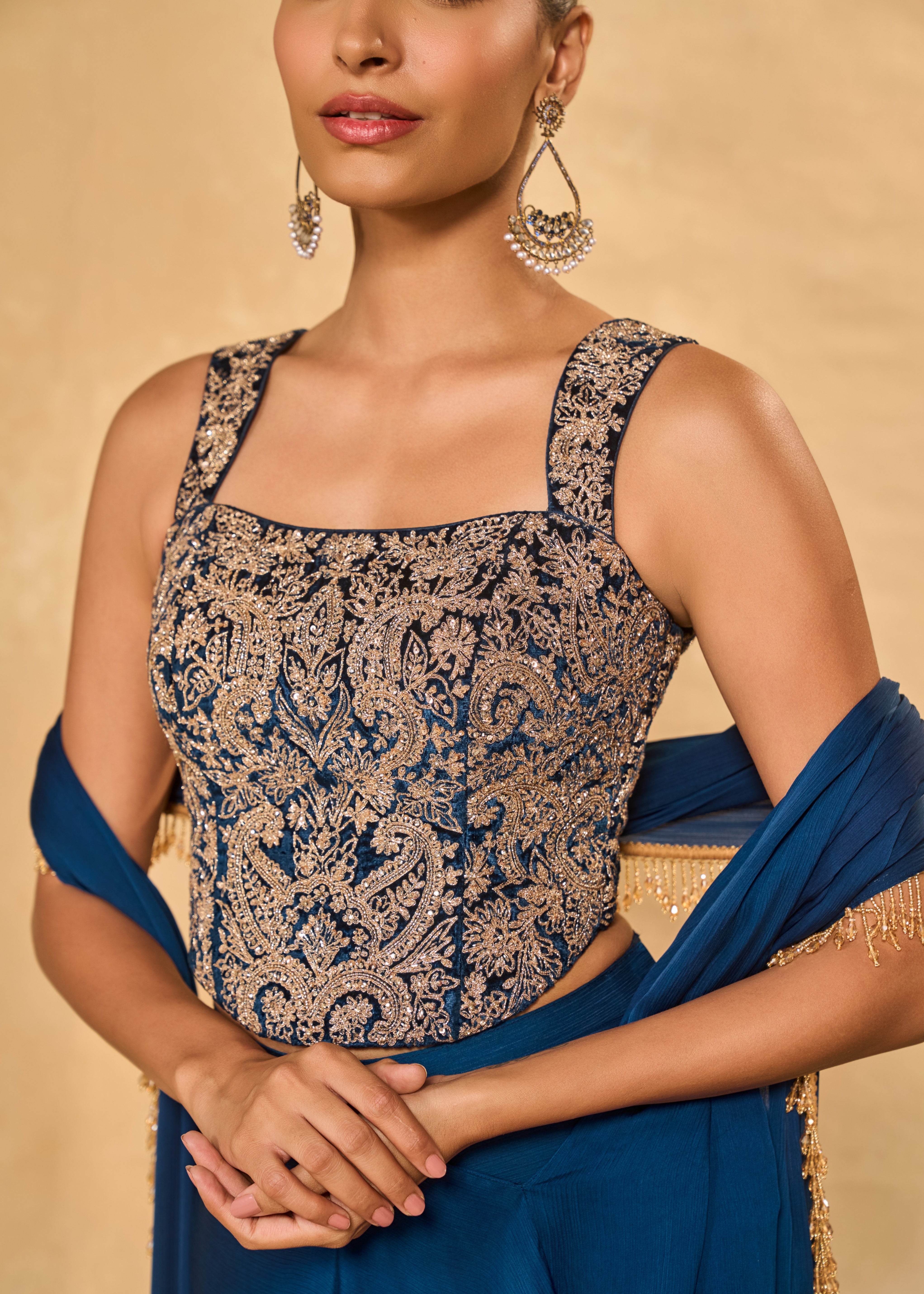 Lekha Slit Sari