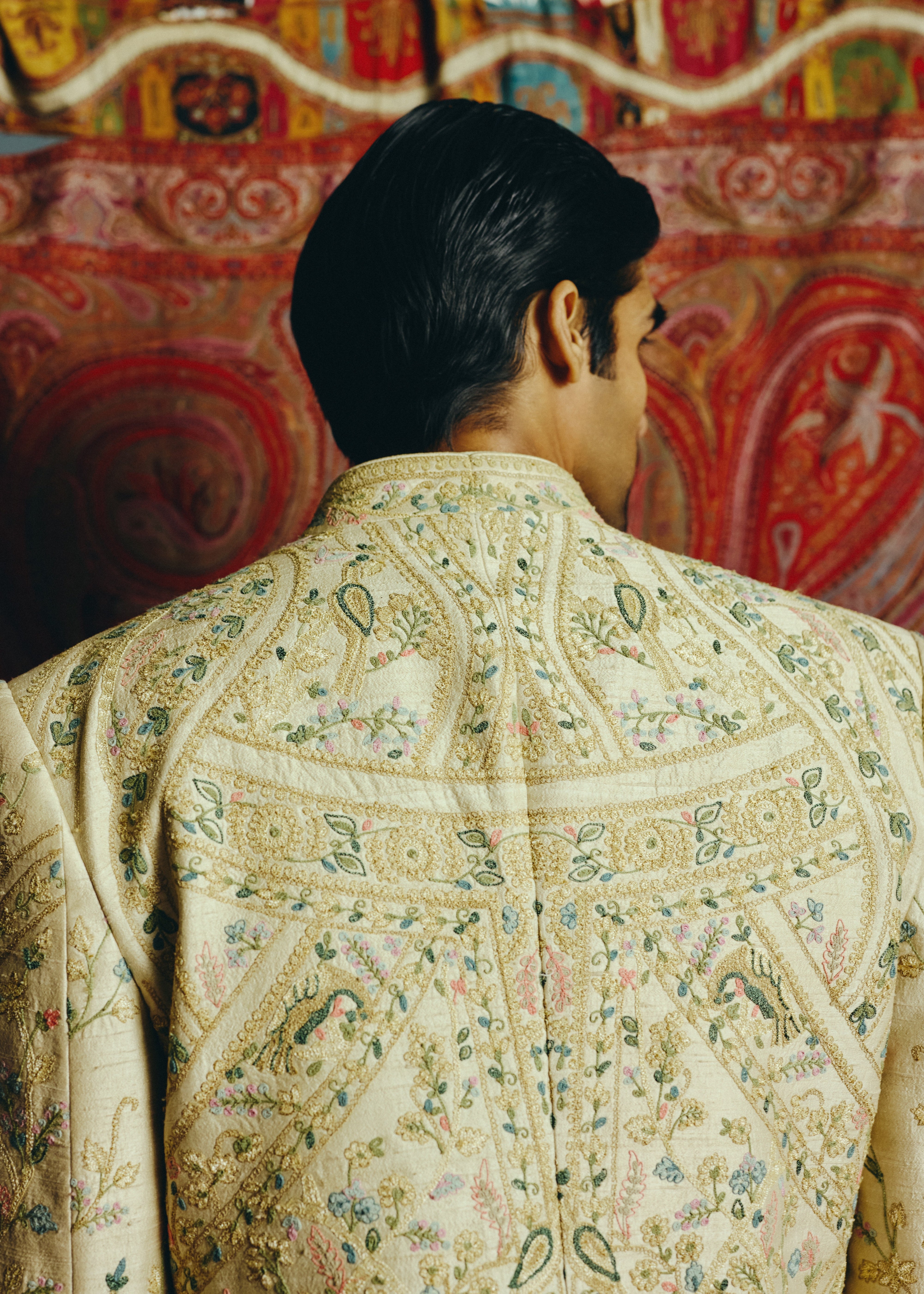 Imperial Pista Open Jacket With Kurta & Pant Set