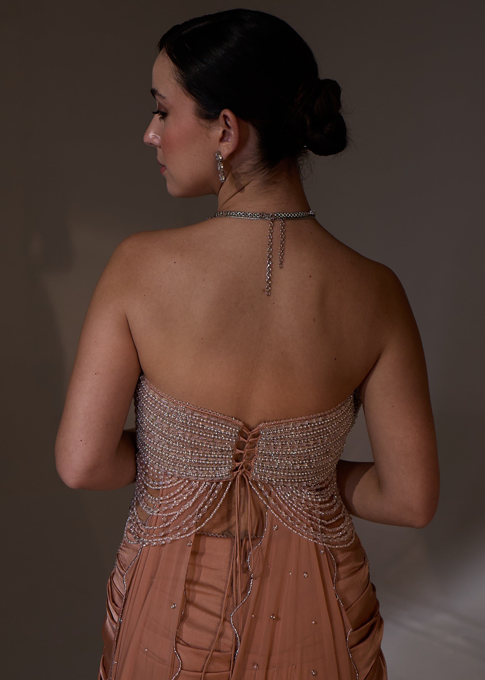 Qulara Drape Lehenga