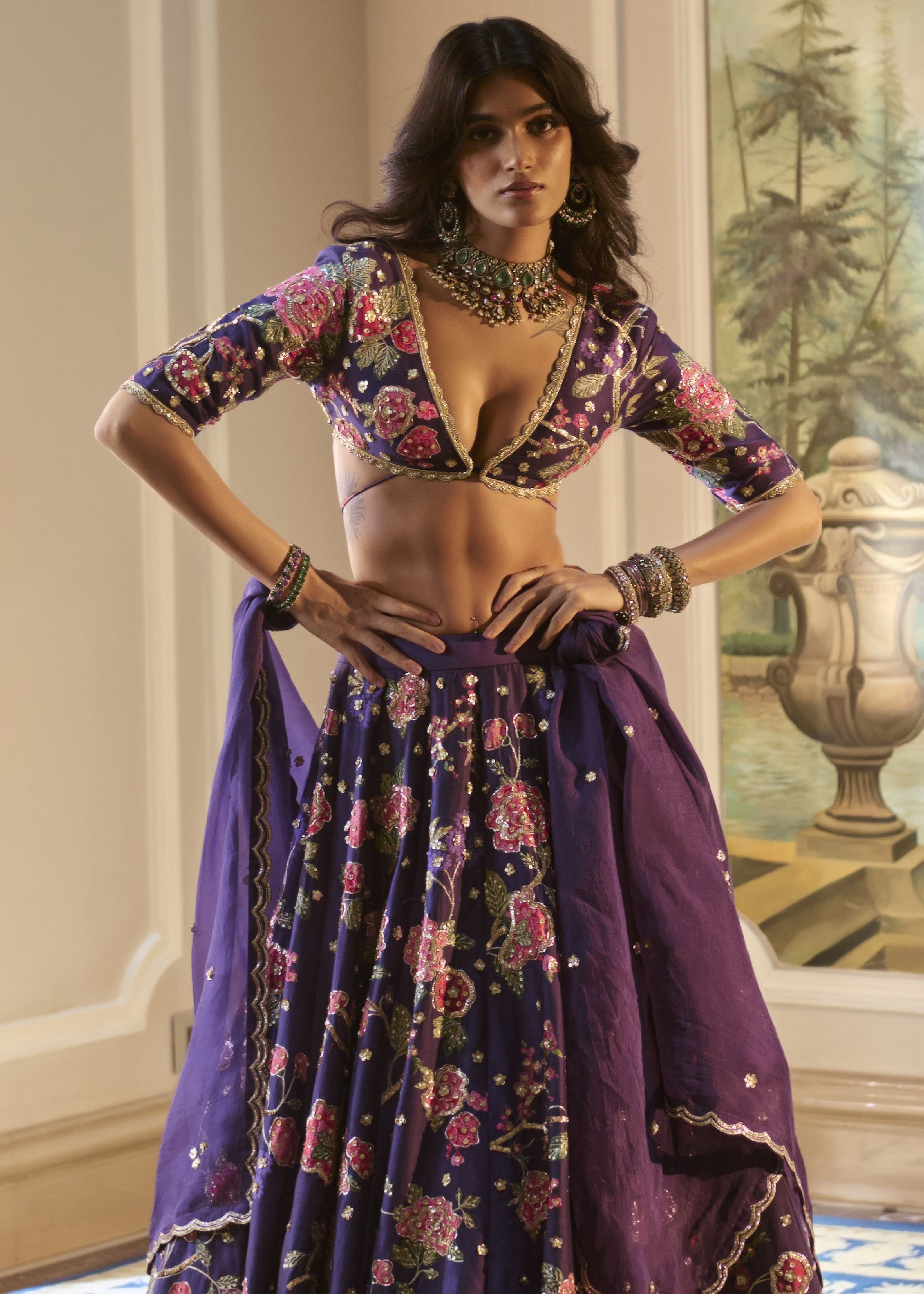 Serafina Lehenga Set