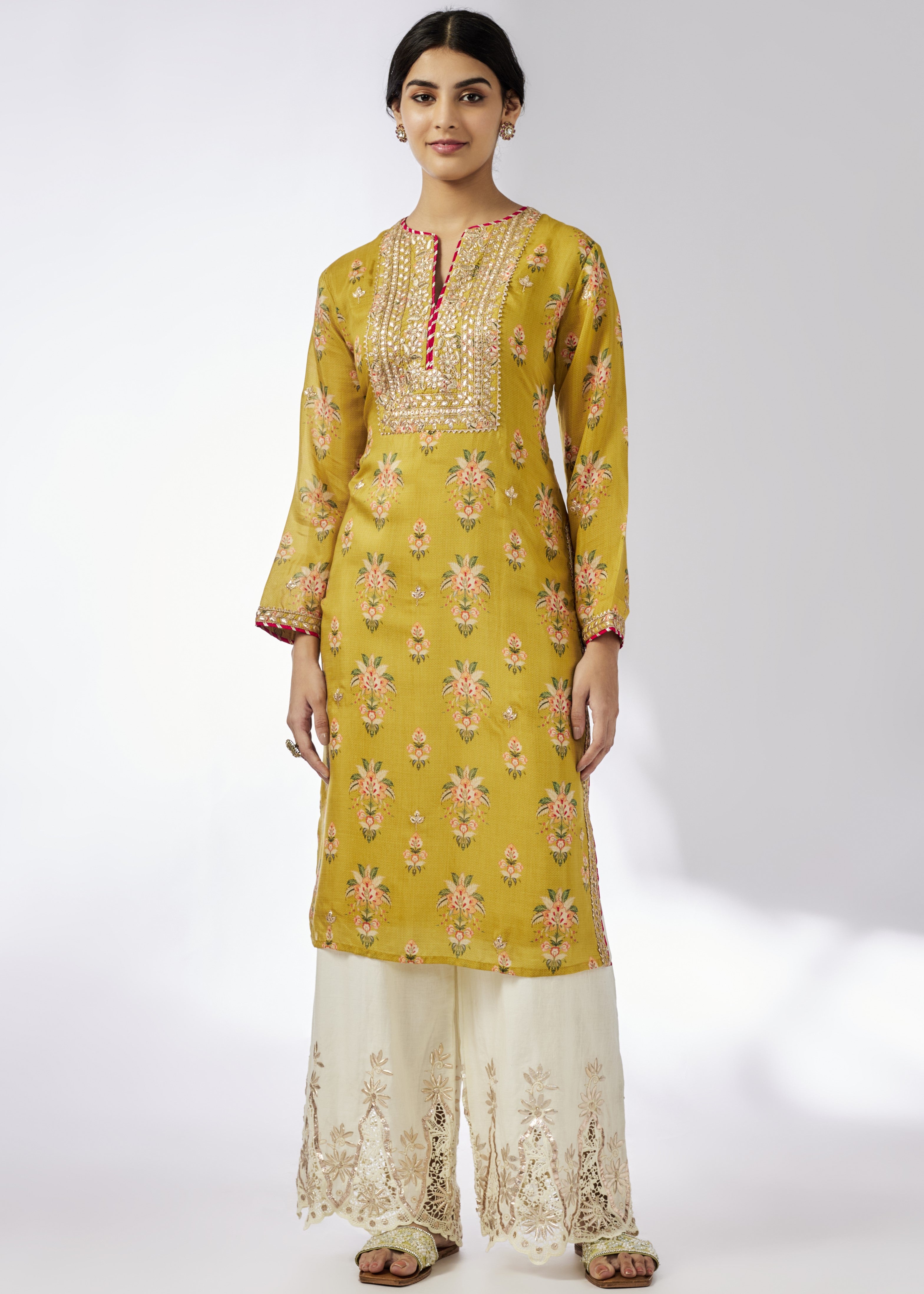 Mustard Neha Tunic