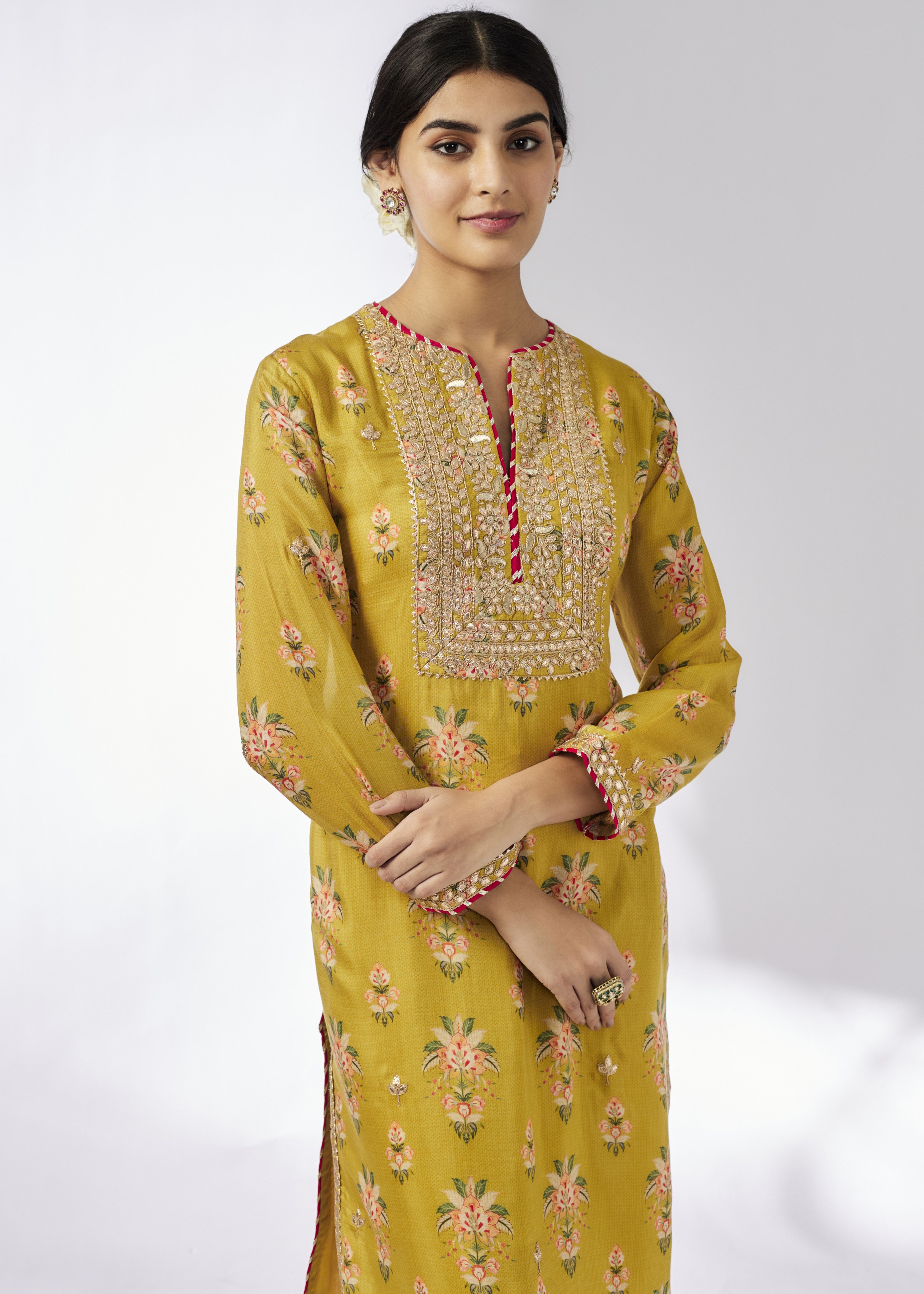 Mustard Neha Tunic