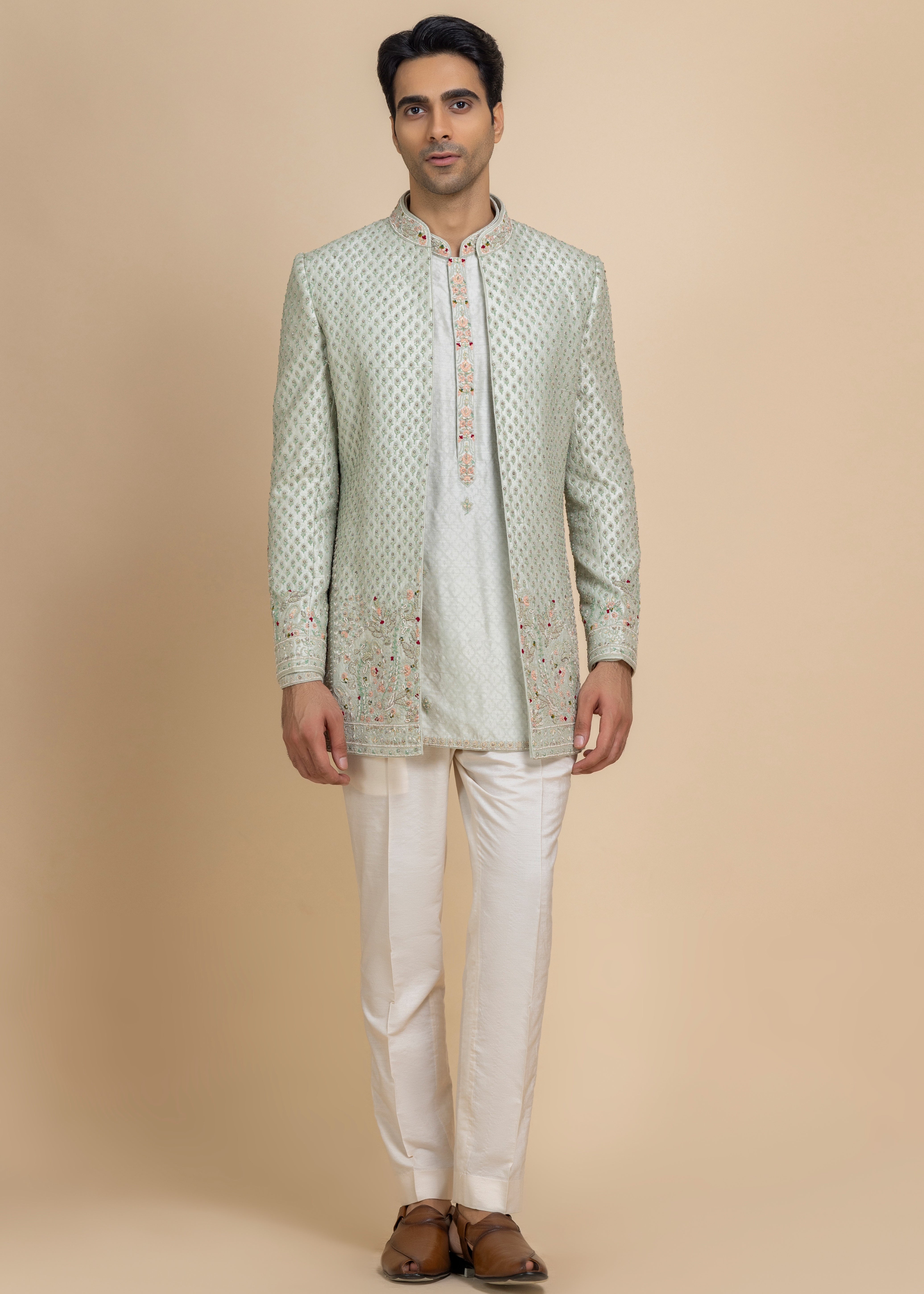 Eiryl Open Jacket Kurta & Pant Set
