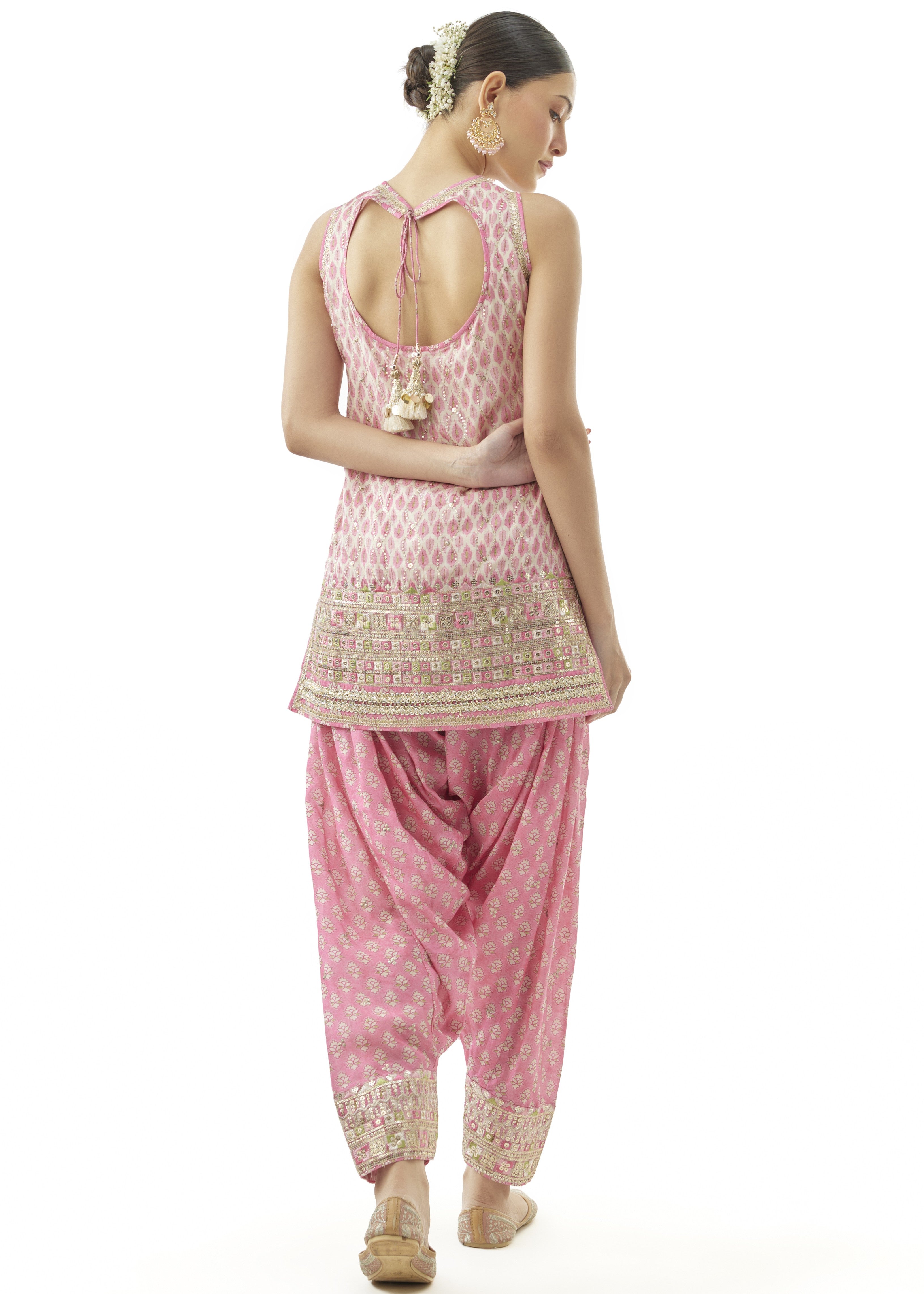 Nandini Kurta With Farshi Salwar Set