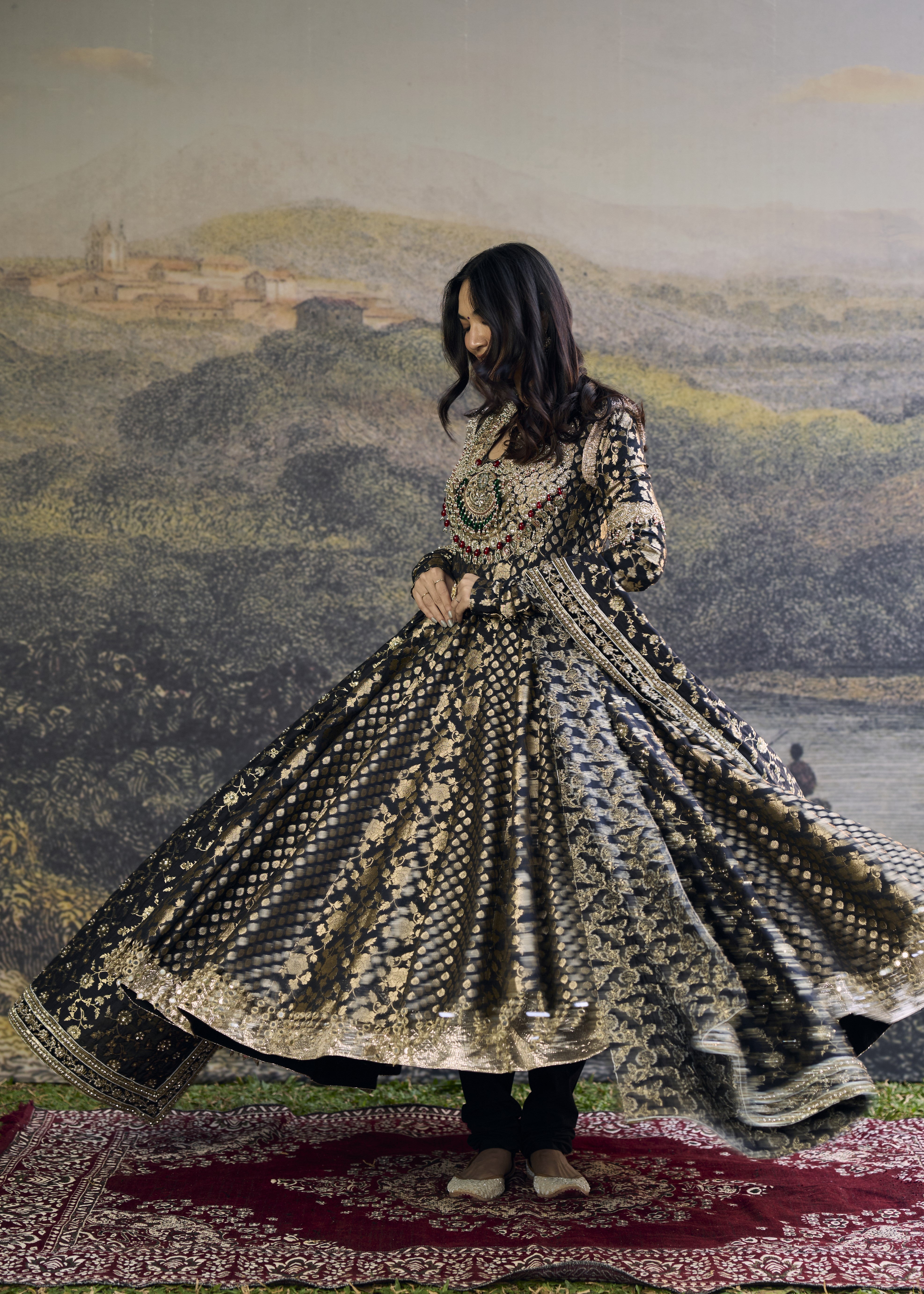 Nishangini Anarkali Set