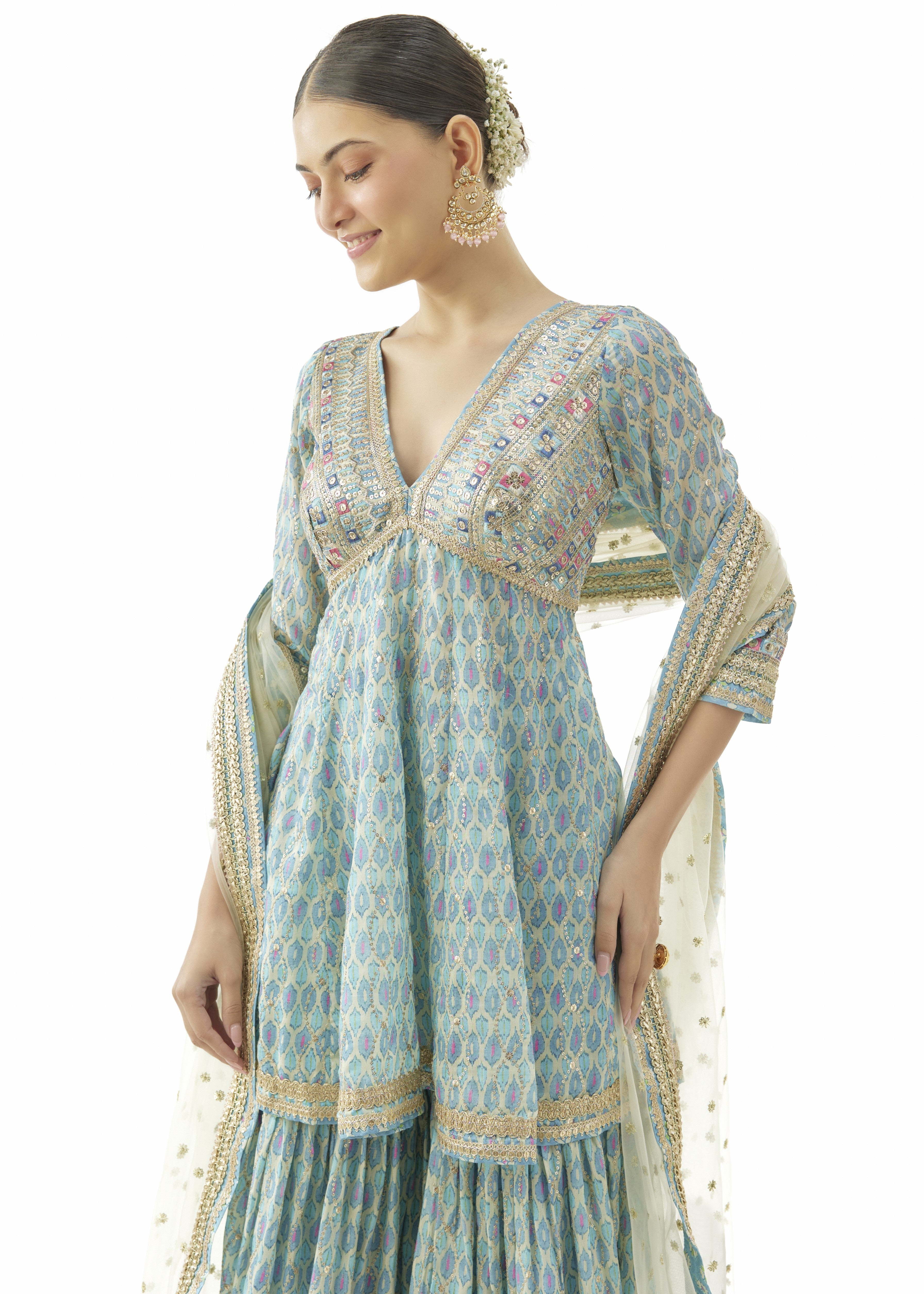 Tanvi Peplum Set