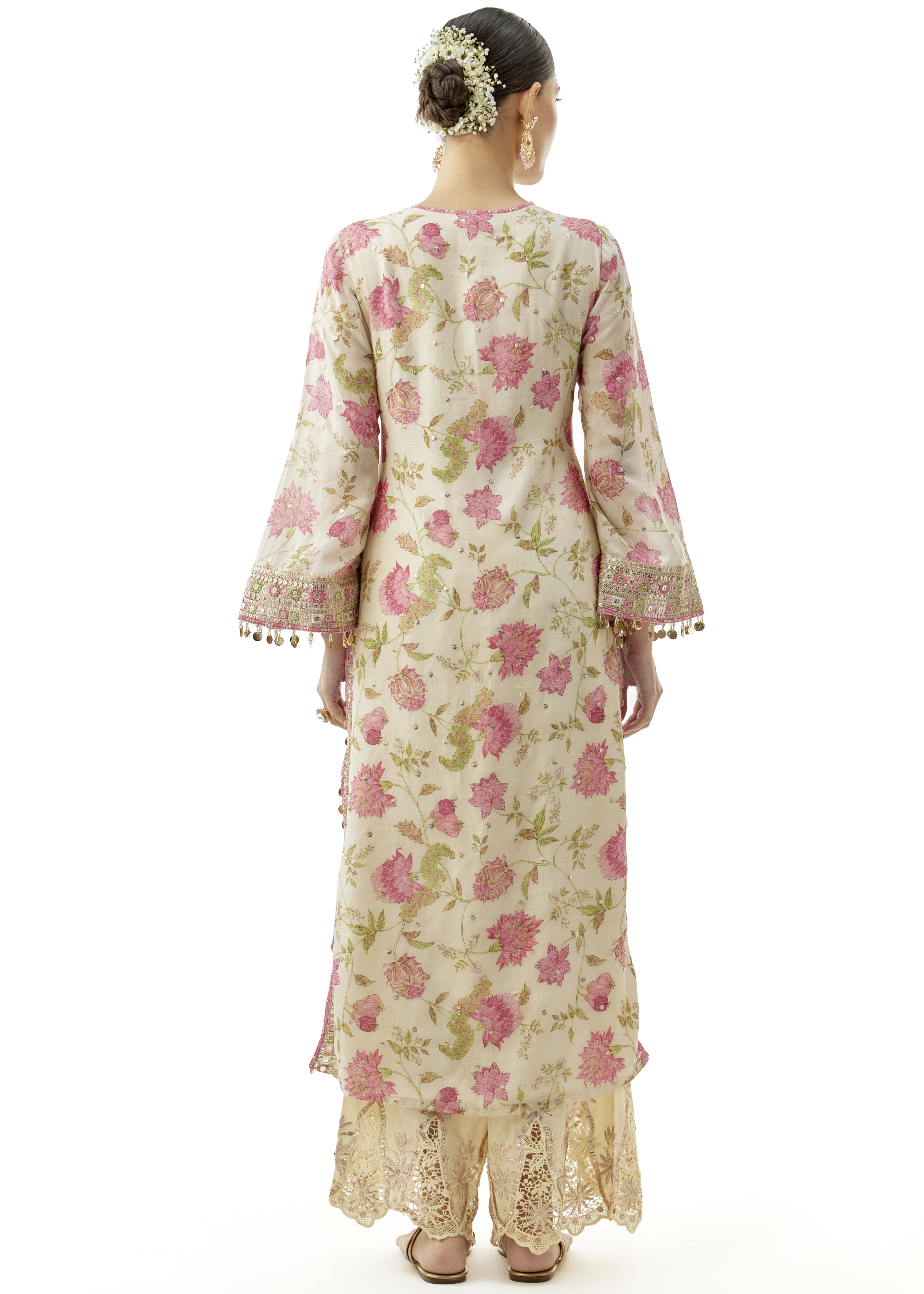 Kavya Tunic With Palazzo And Dupatta