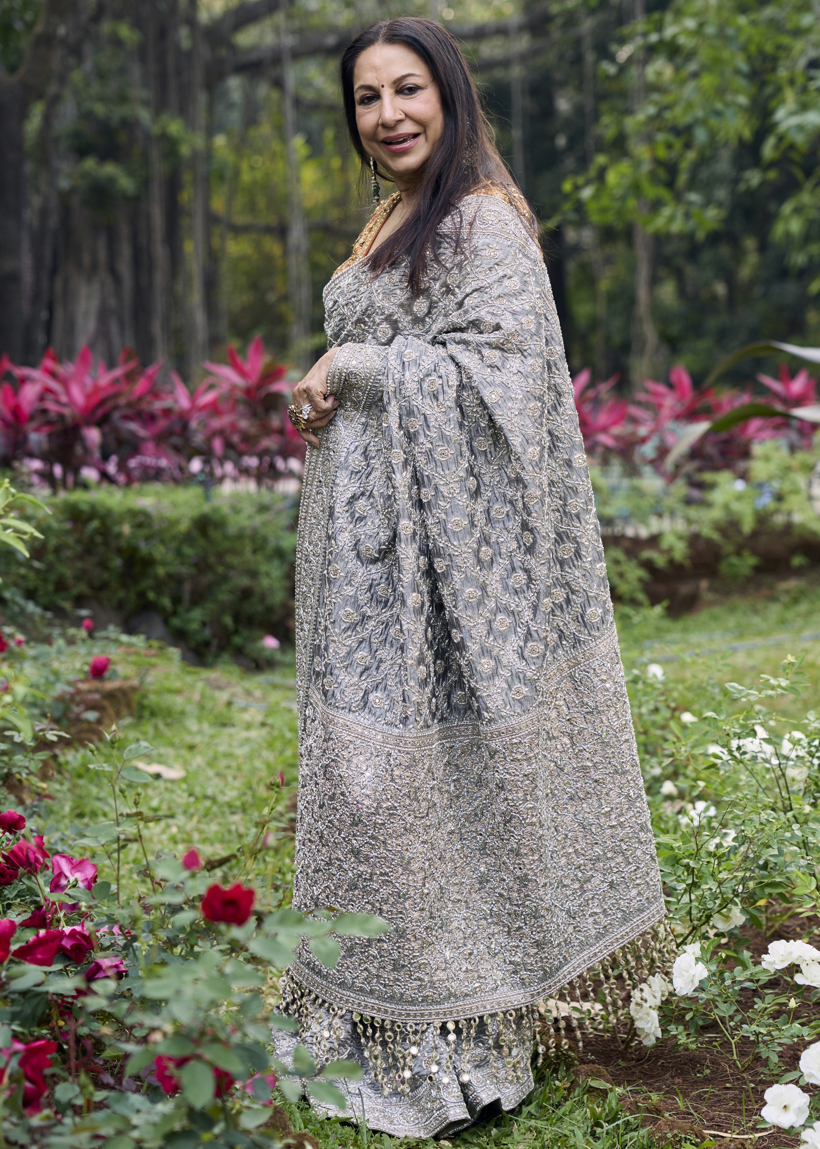 Chandi Rang Heritage Sari Set
