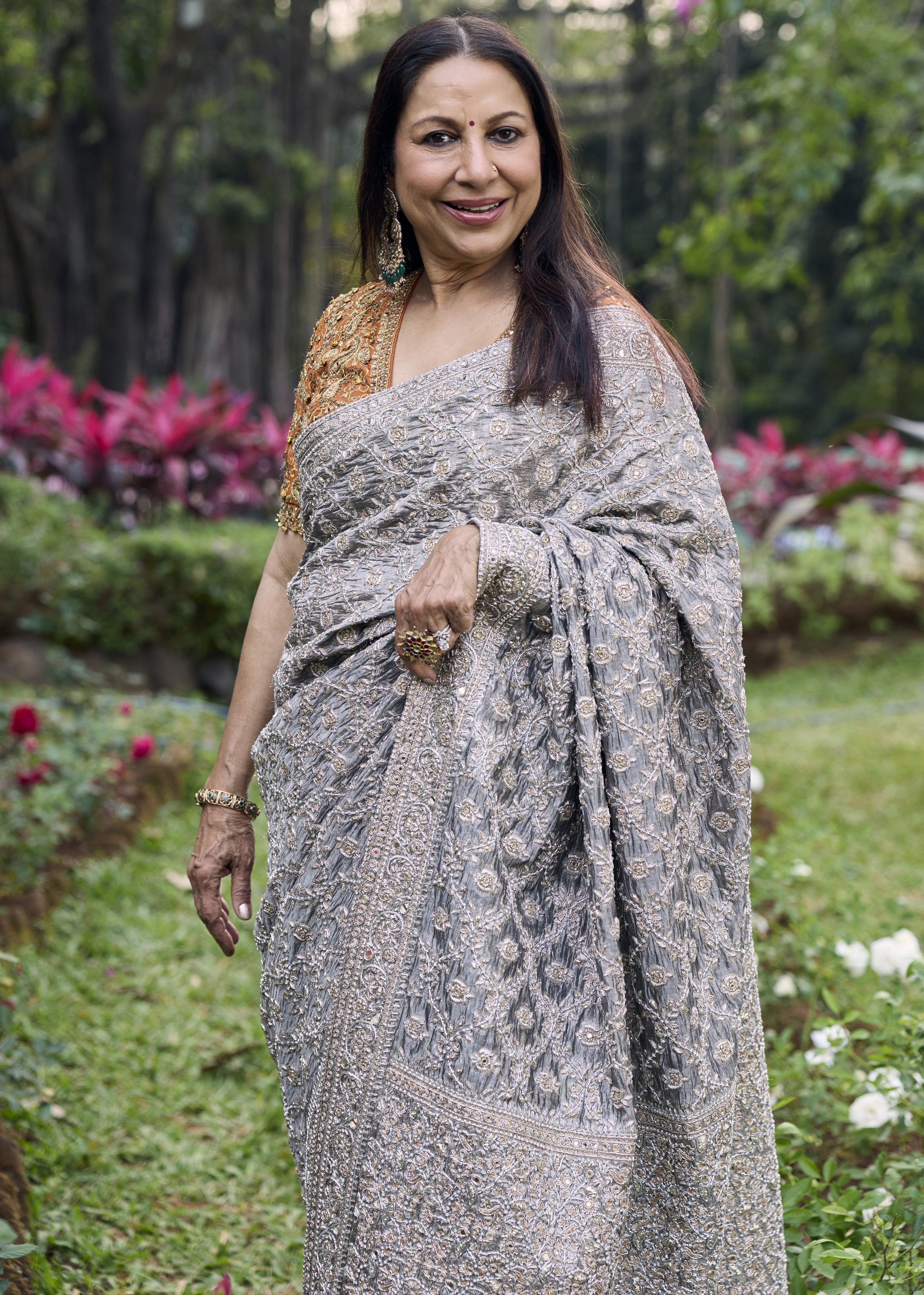 Chandi Rang Heritage Sari Set