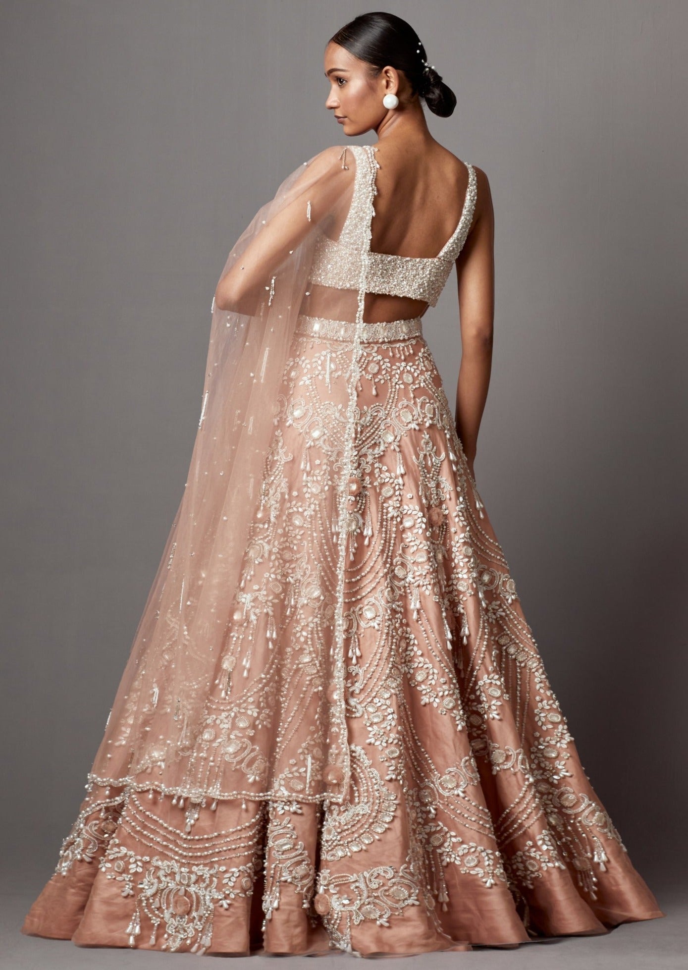 Dust Rose Lehenga