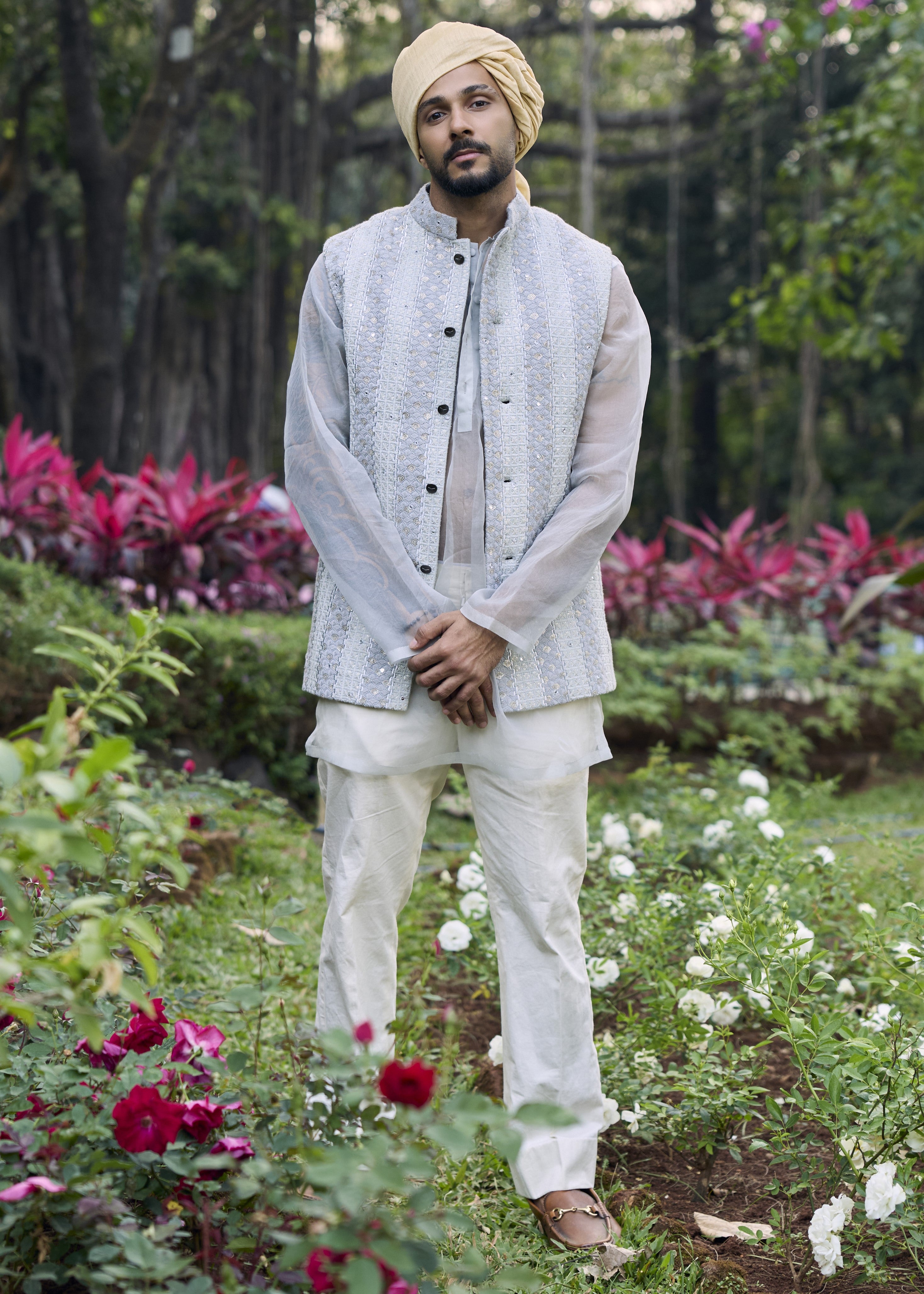 Zoravar Chikankari Bandi Set-B