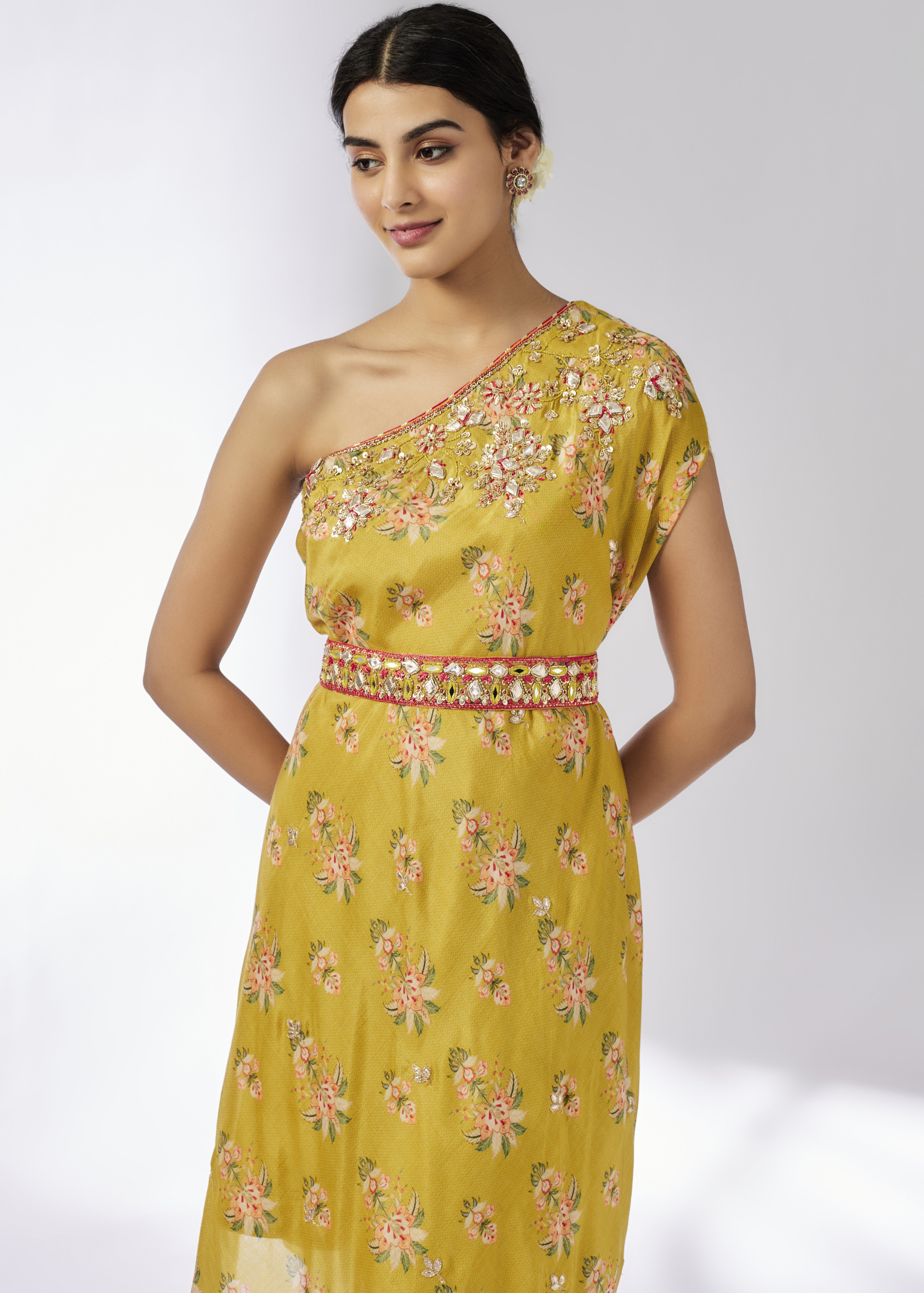 Mustard Zoya Dress