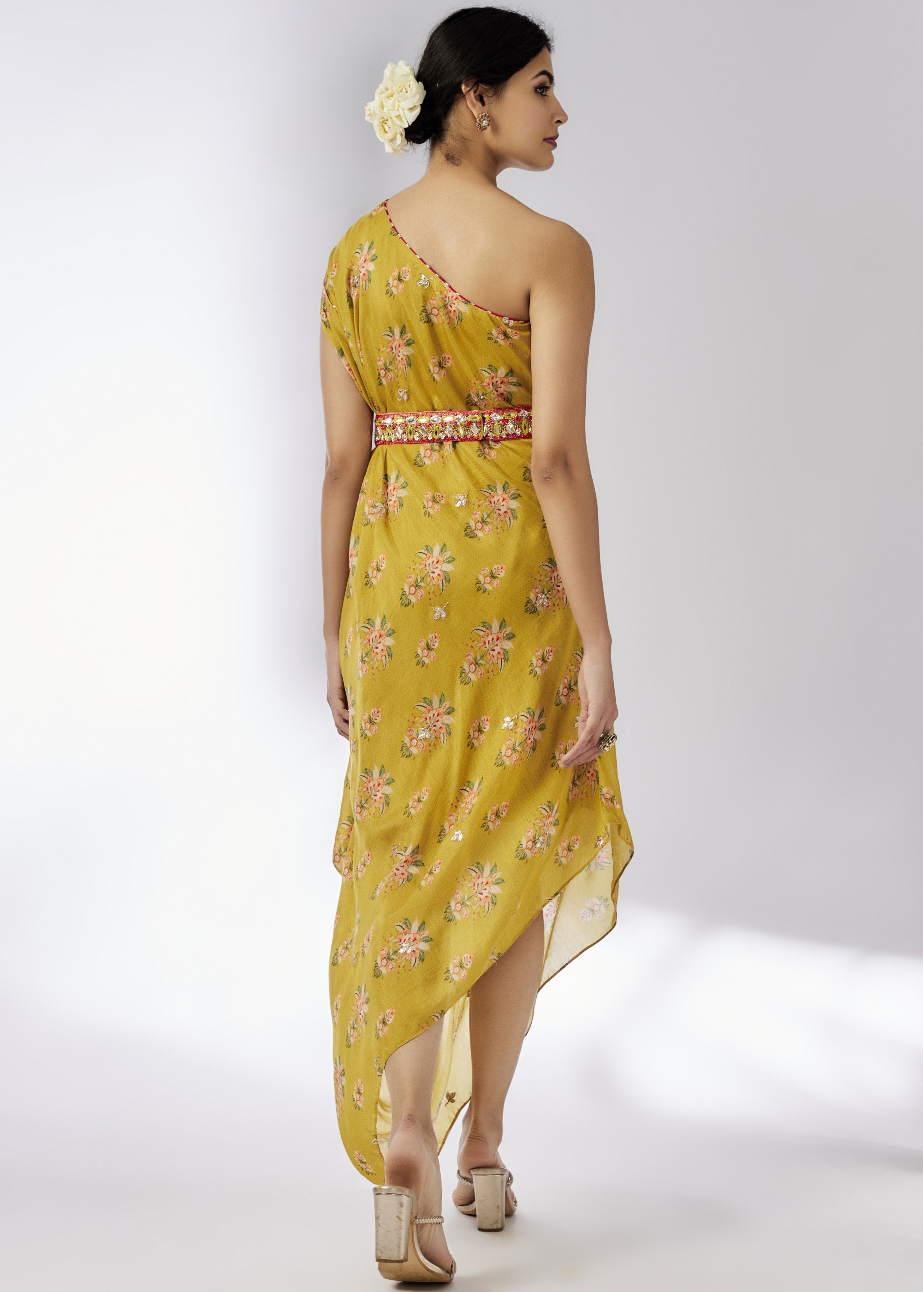 Mustard Zoya Dress