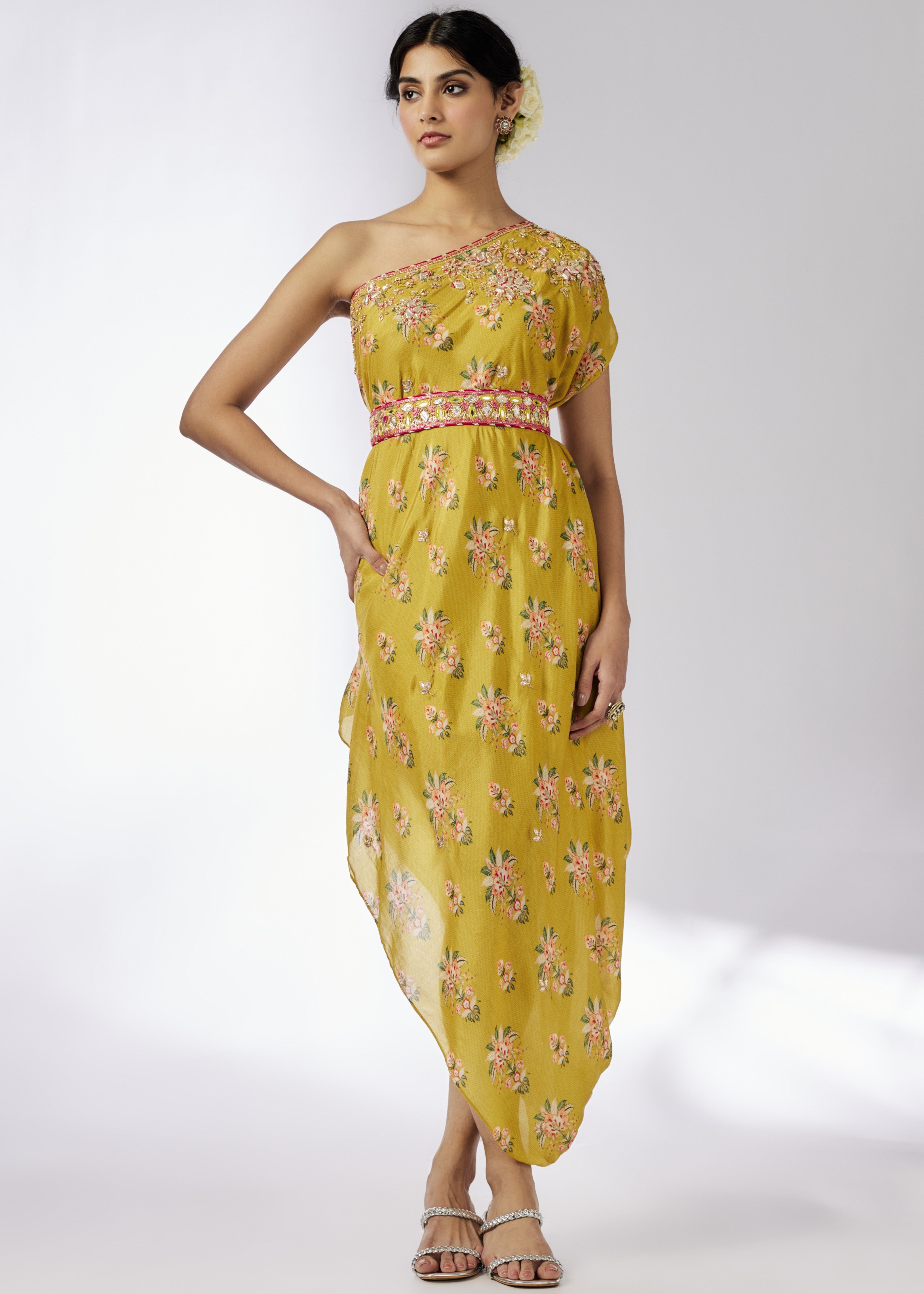 Mustard Zoya Dress