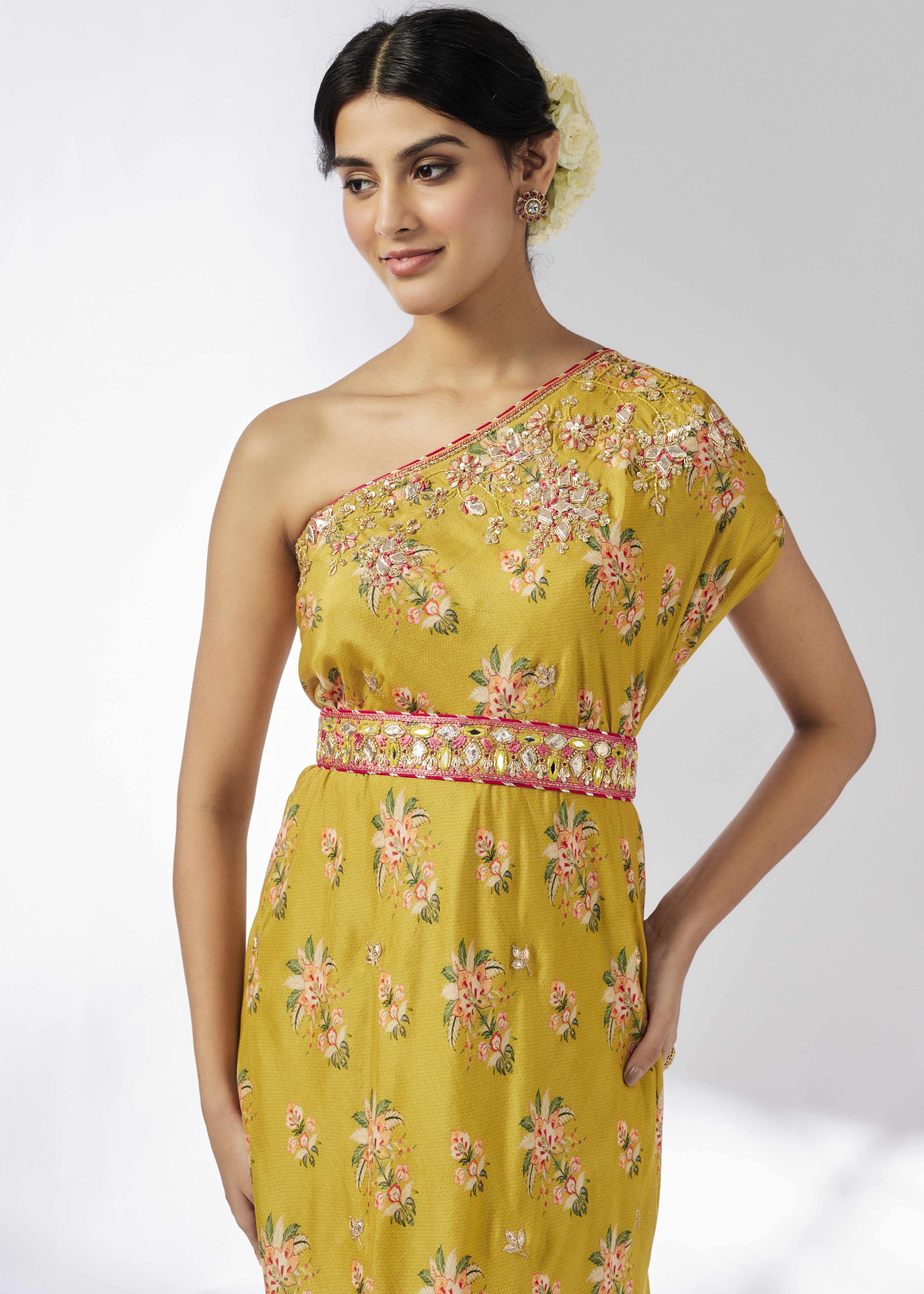 Mustard Zoya Dress