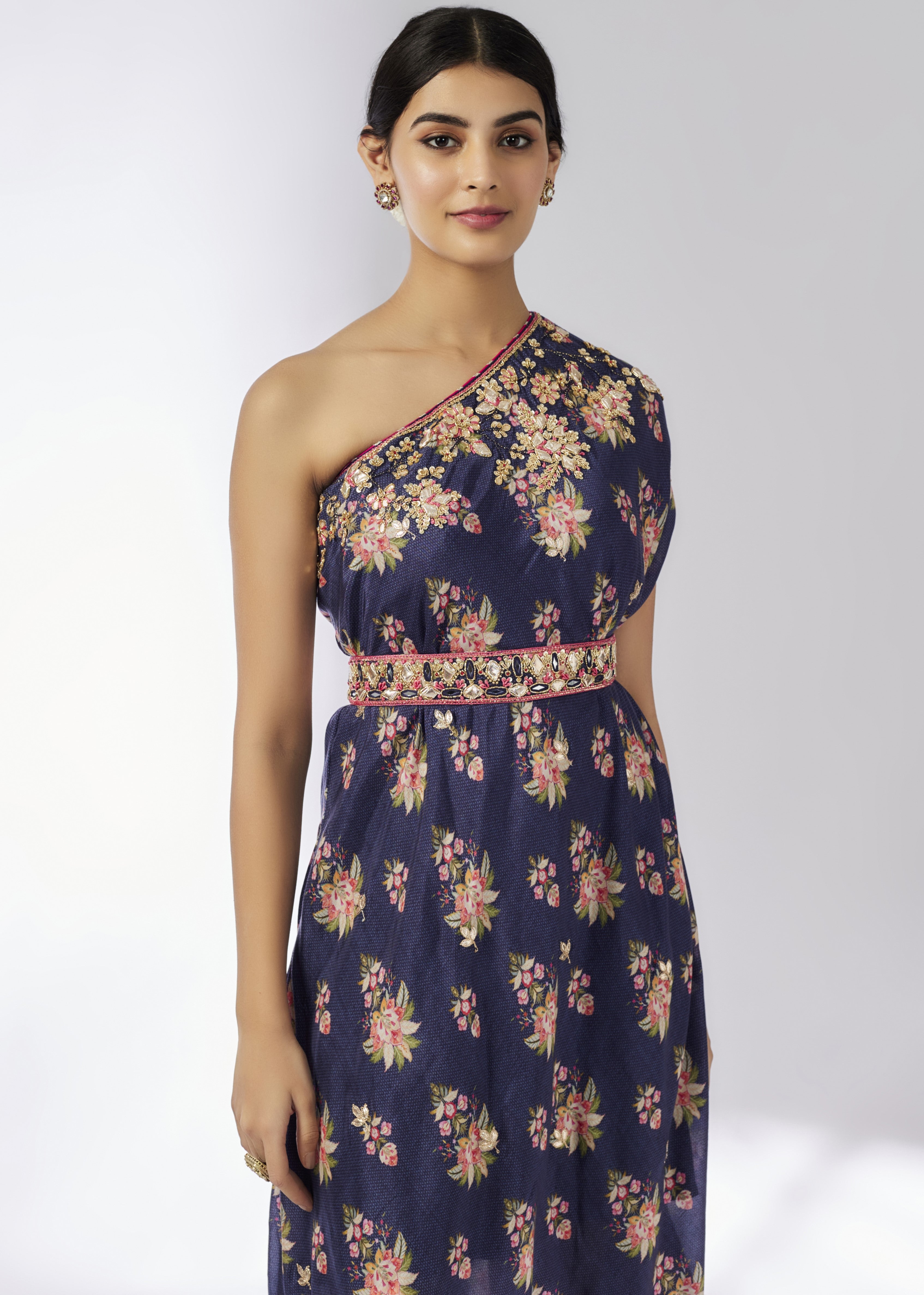 Navy Zoya Dress