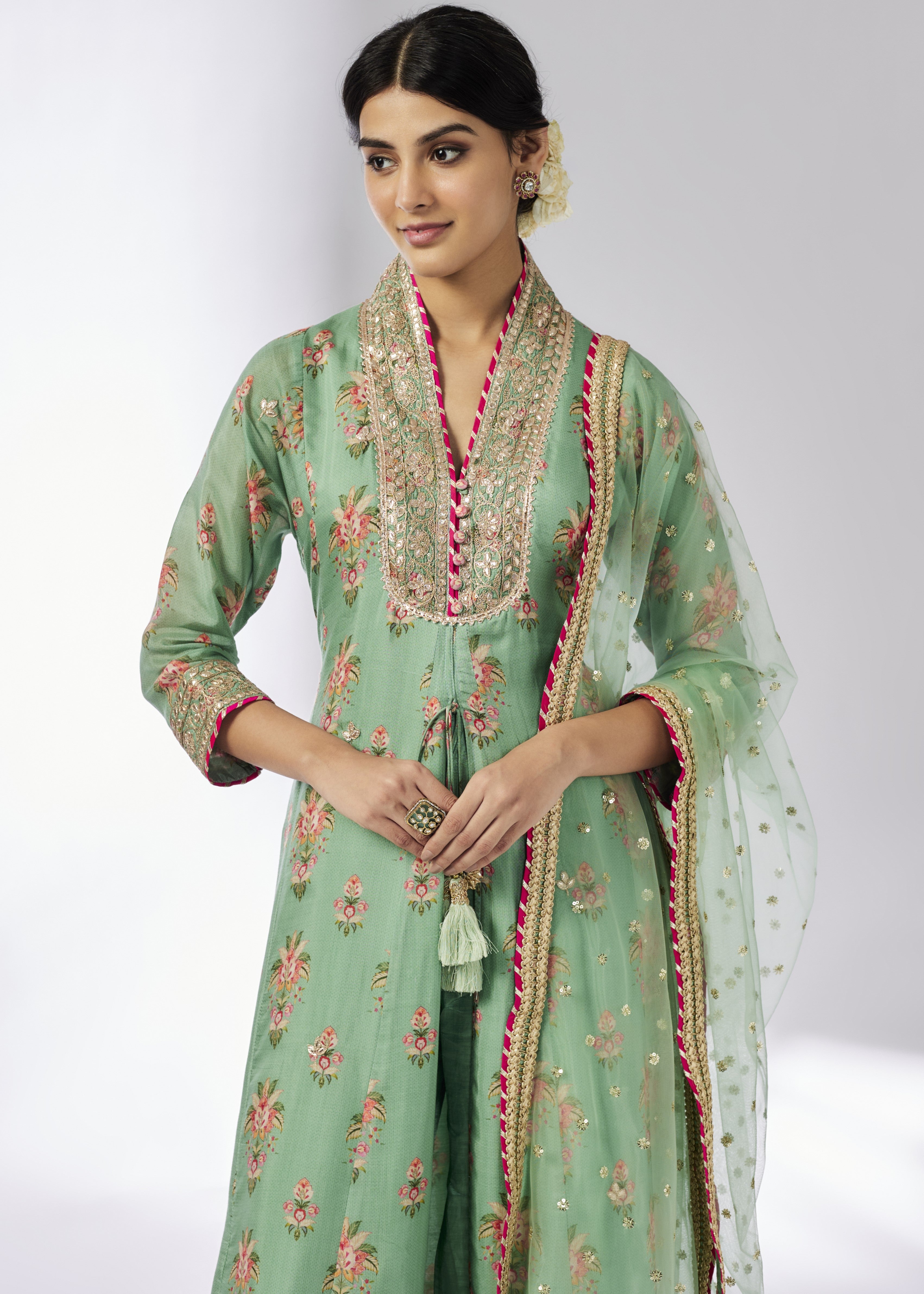 Mint Mansi Fo Set