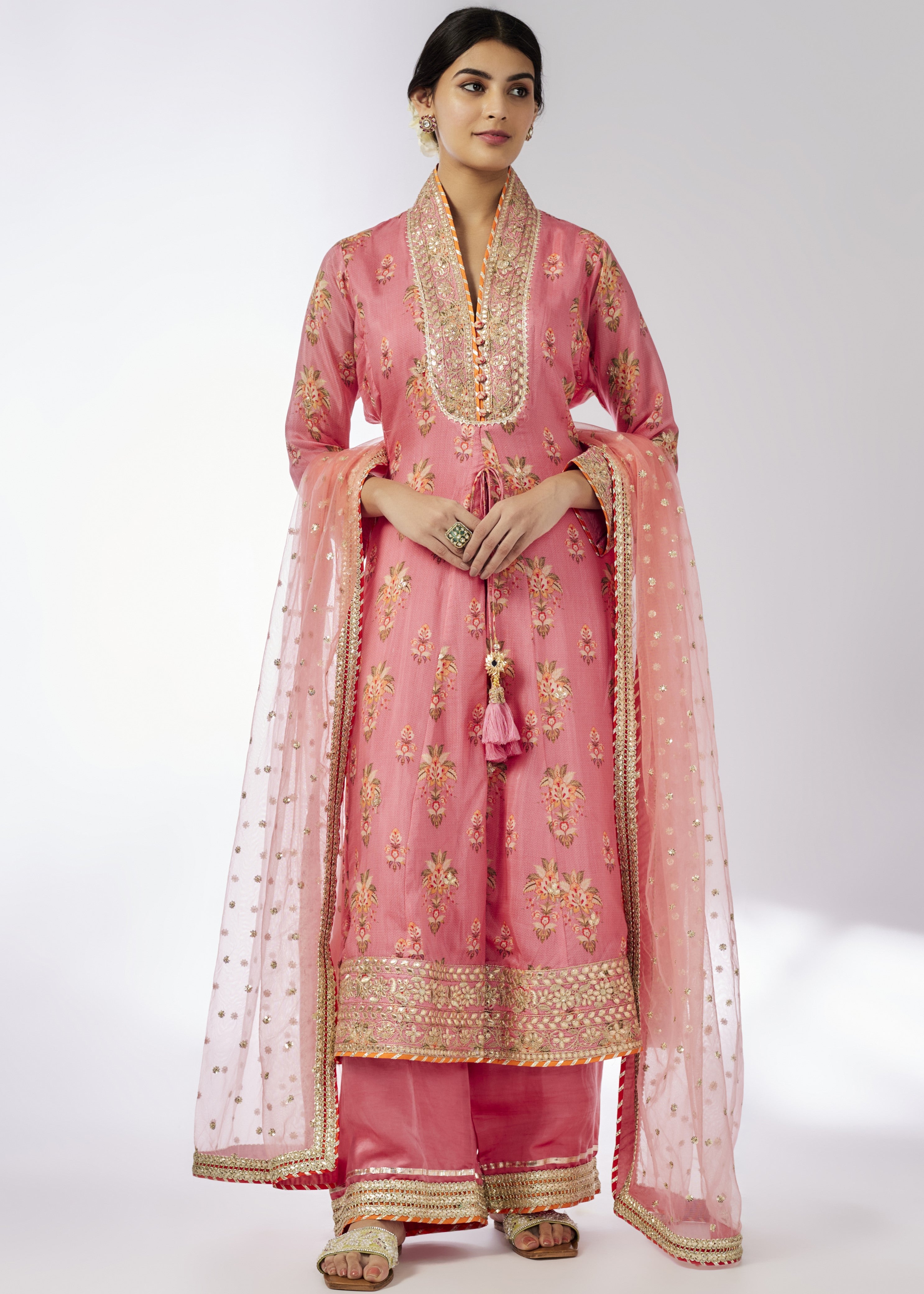 Pink Mansi Fo Set